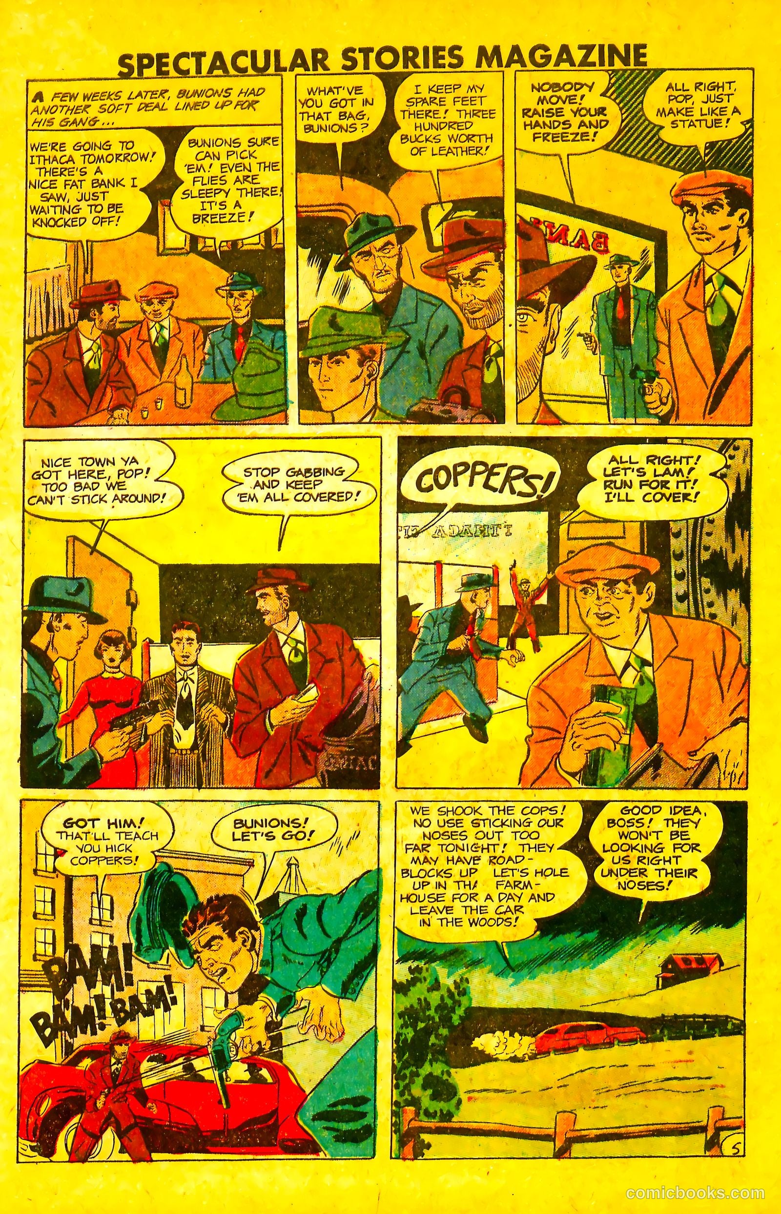 Spectacular Stories Magazine #3 (1950) — page 29 of 36