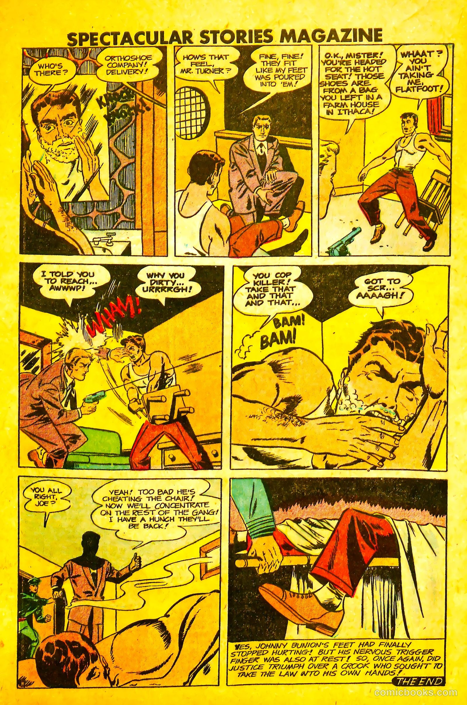 Spectacular Stories Magazine #3 (1950) — page 32 of 36