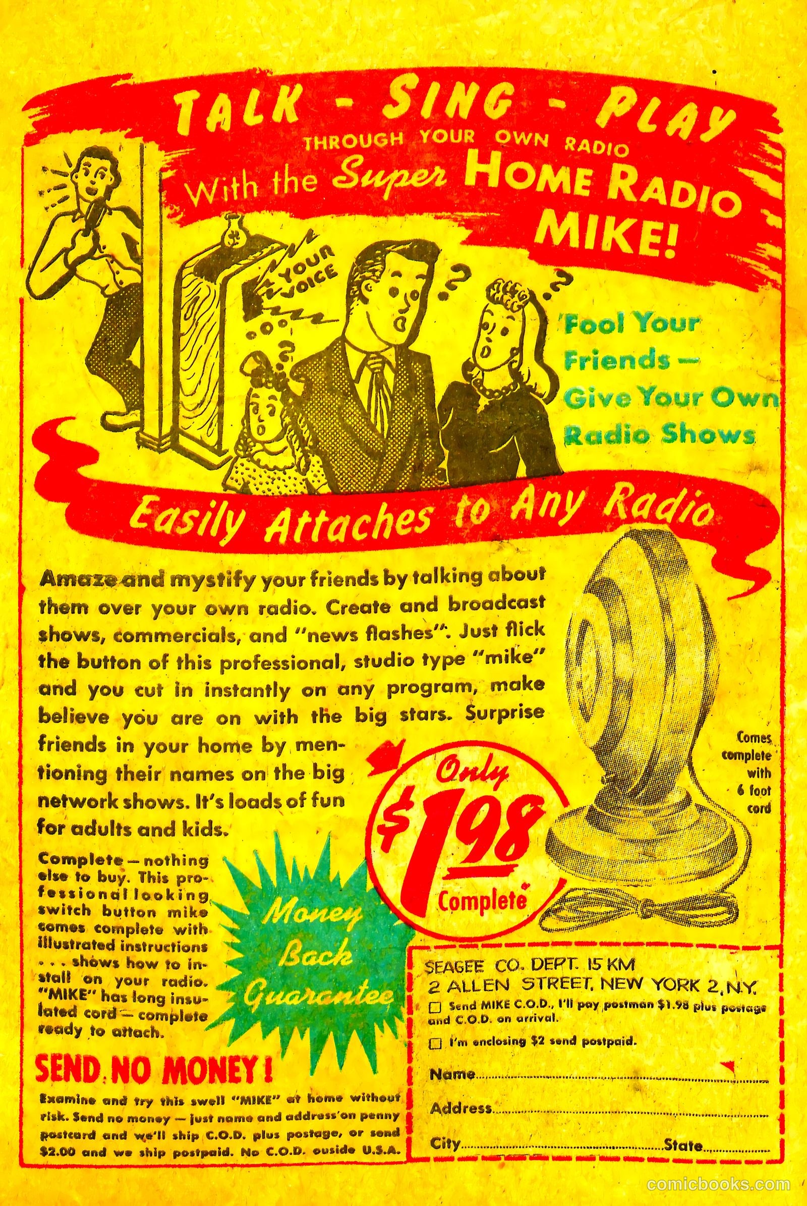 Spectacular Stories Magazine #3 (1950) — page 34 of 36