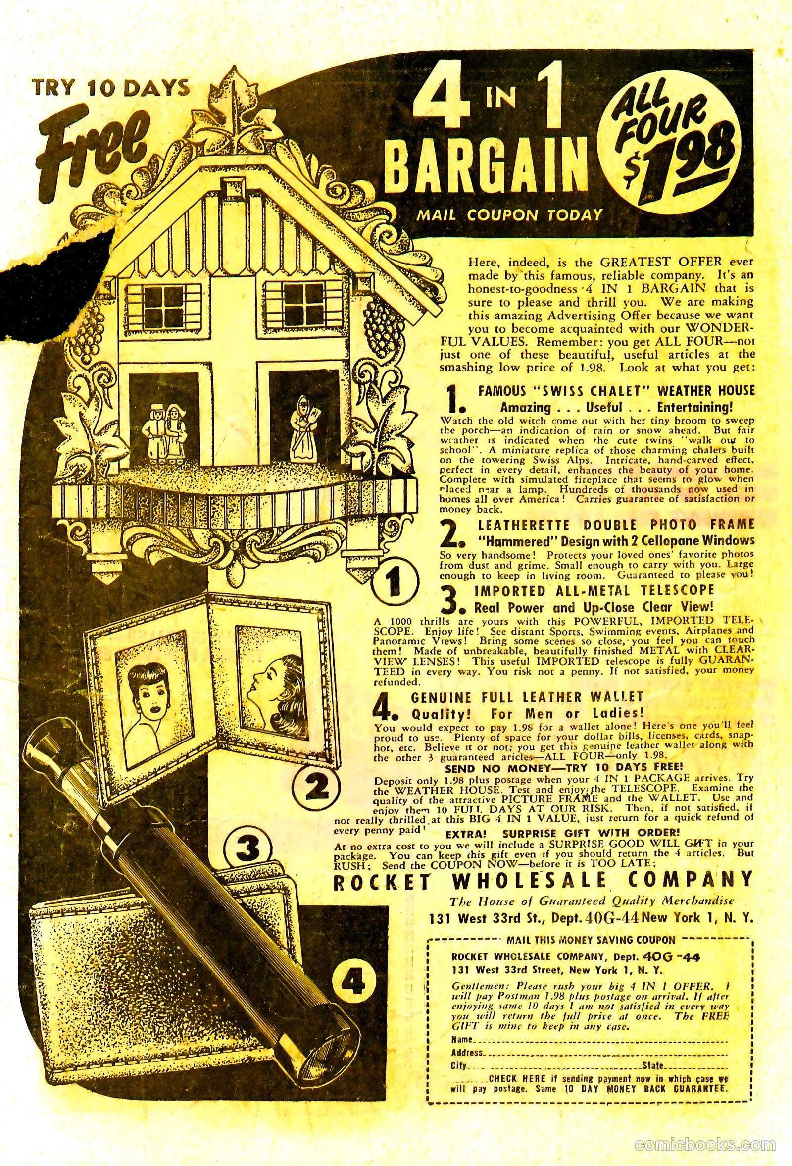 Spectacular Stories Magazine #3 (1950) — page 35 of 36