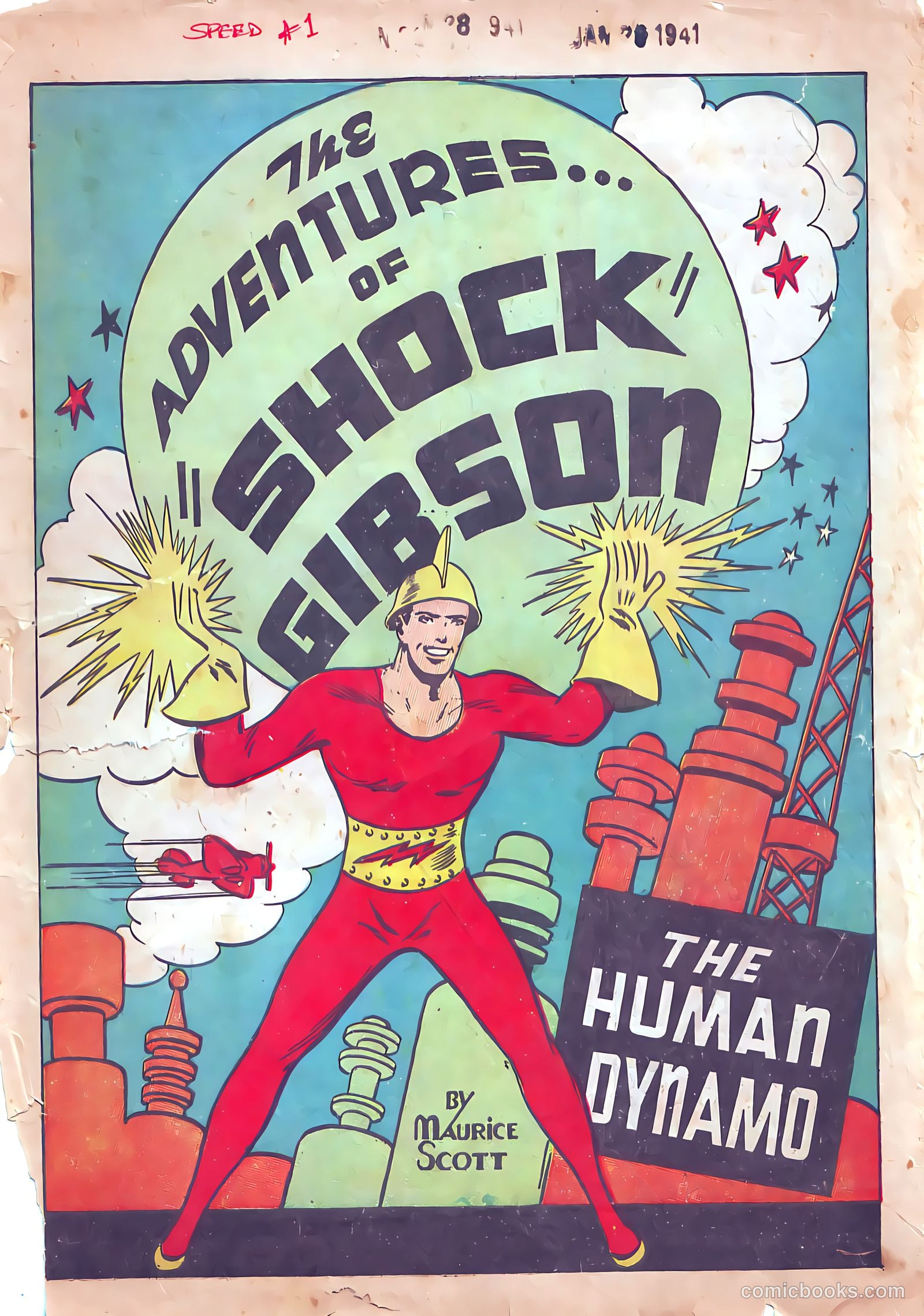 Speed Comics #1 (1939) — page 2 of 62