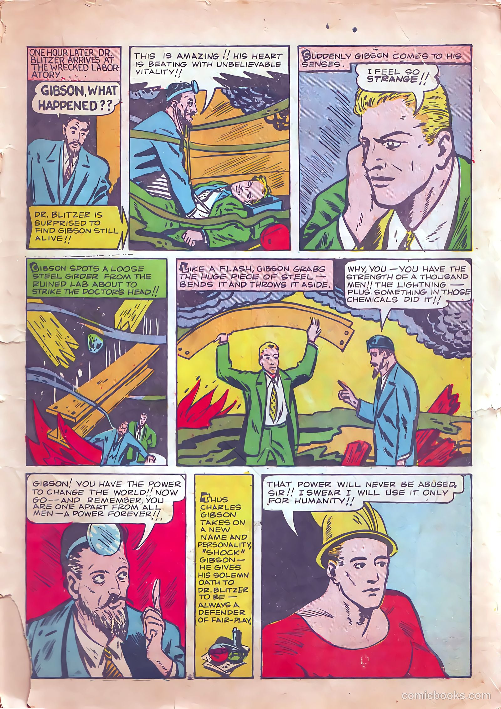 Speed Comics #1 (1939) — page 4 of 62