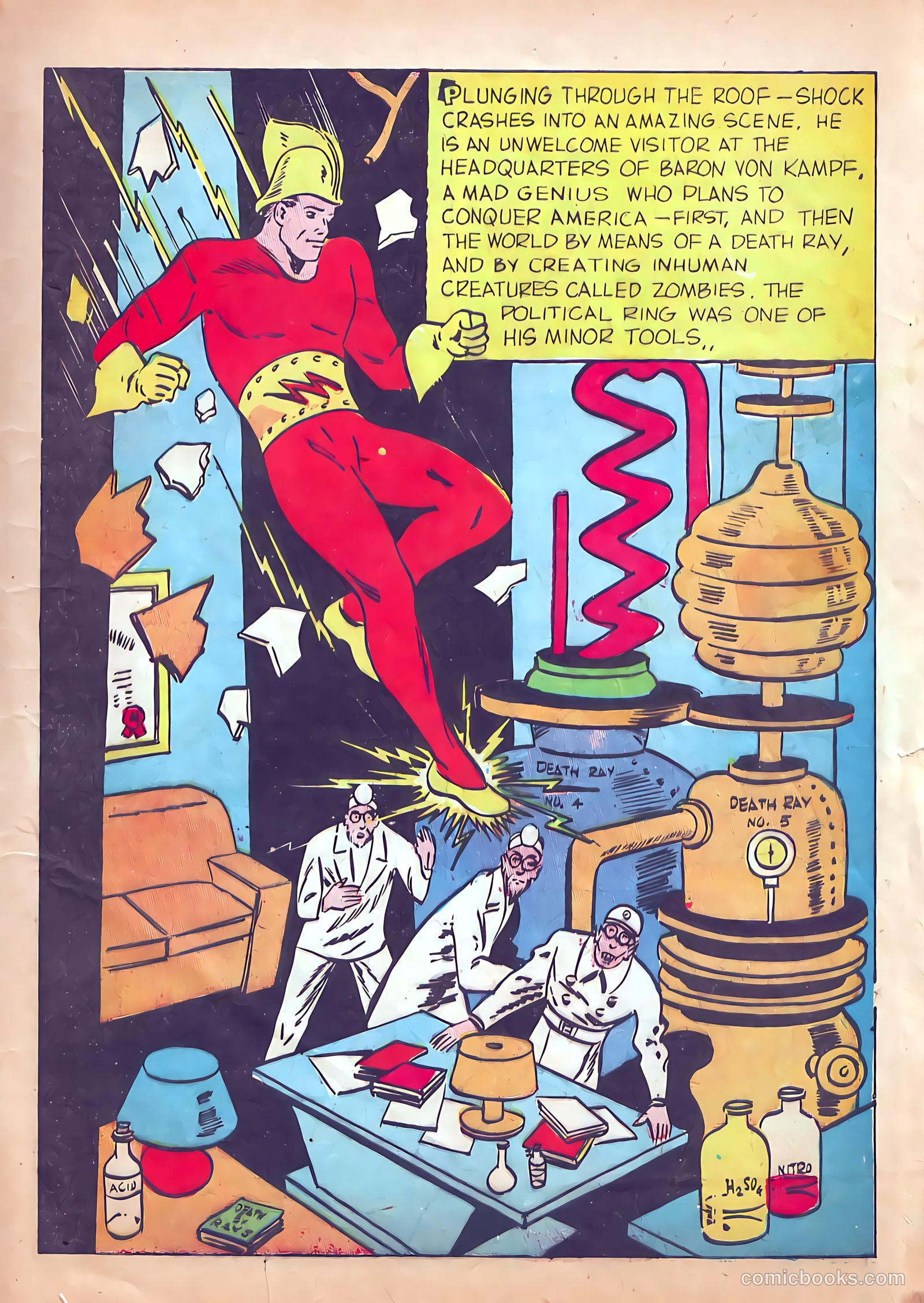Speed Comics #1 (1939) — page 16 of 62