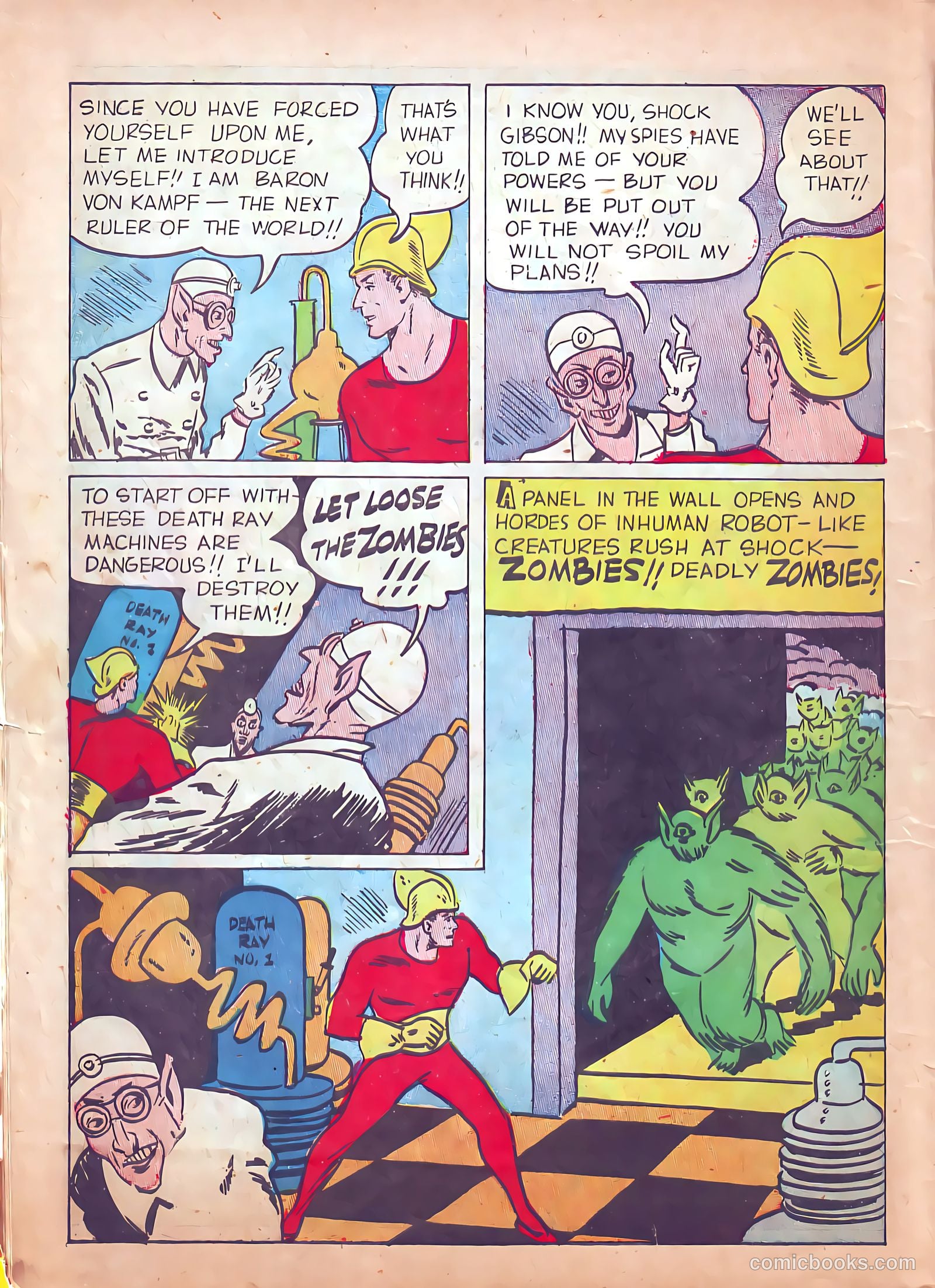 Speed Comics #1 (1939) — page 17 of 62