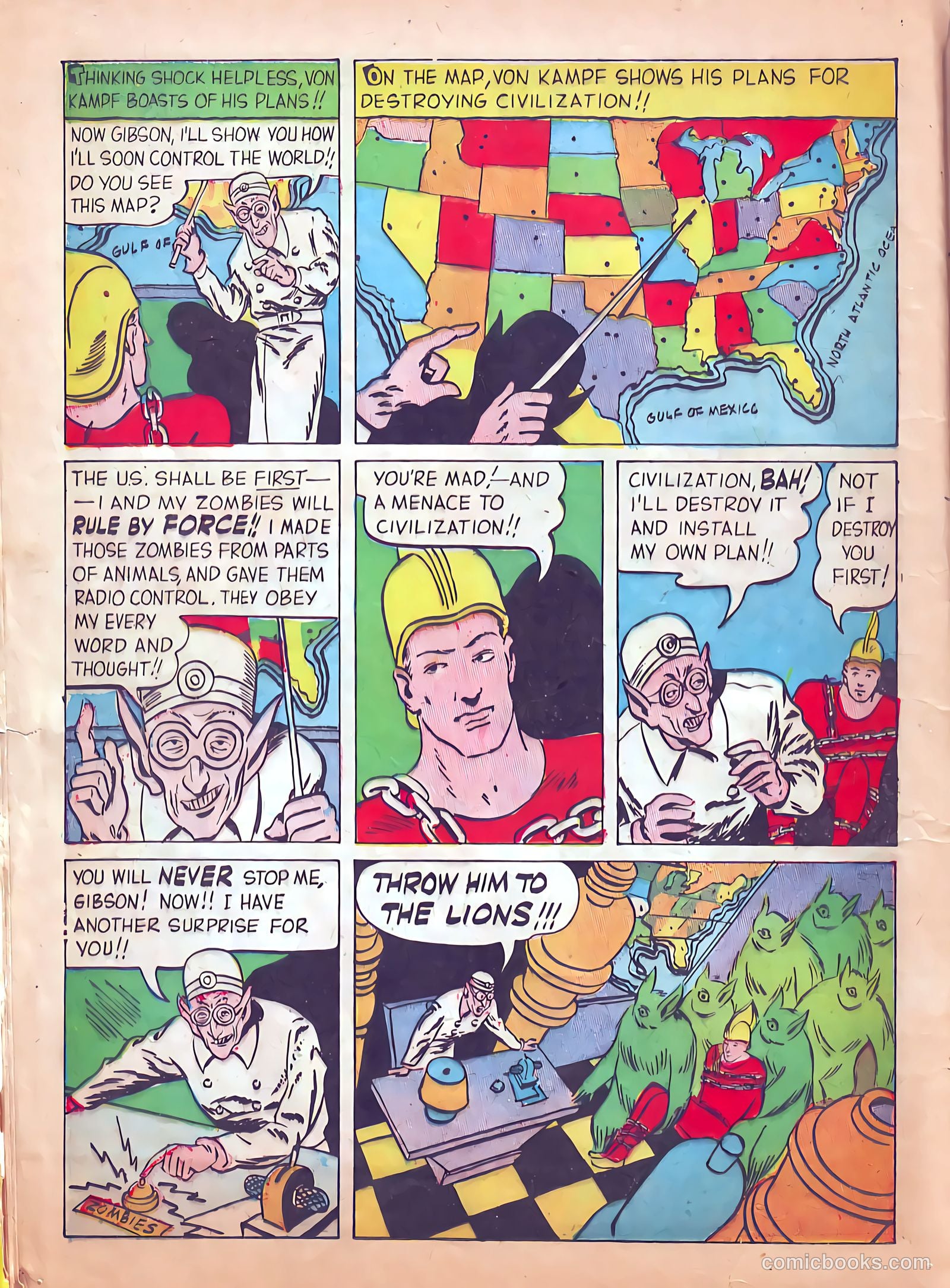 Speed Comics #1 (1939) — page 19 of 62