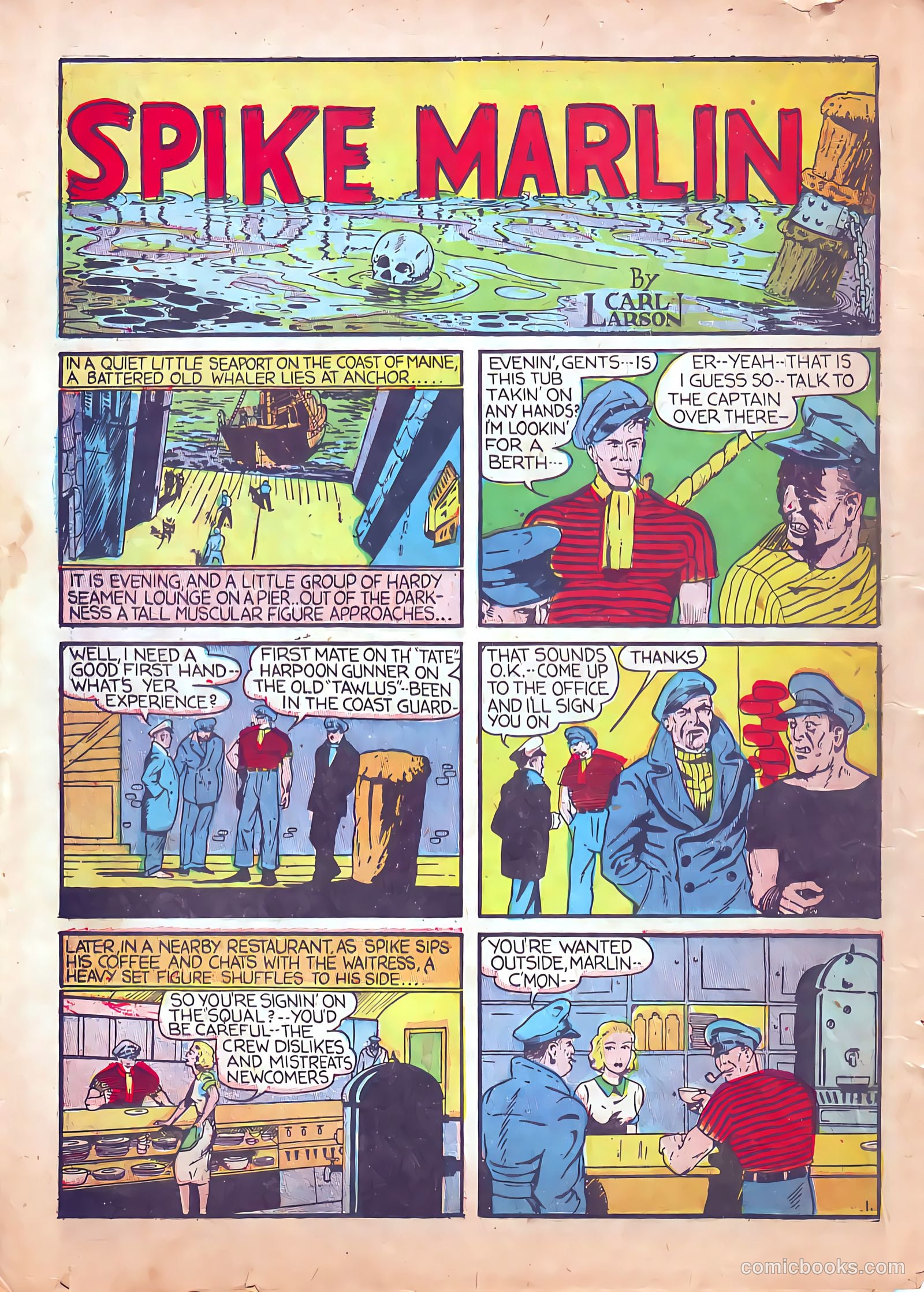 Speed Comics #1 (1939) — page 37 of 62