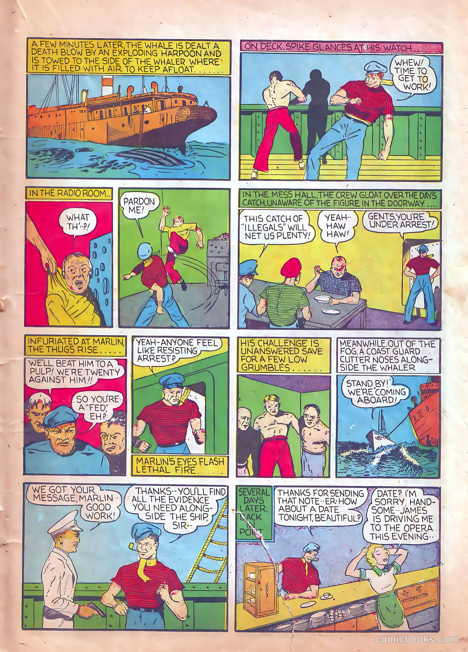 Speed Comics #1 (1939) — page 40 of 62