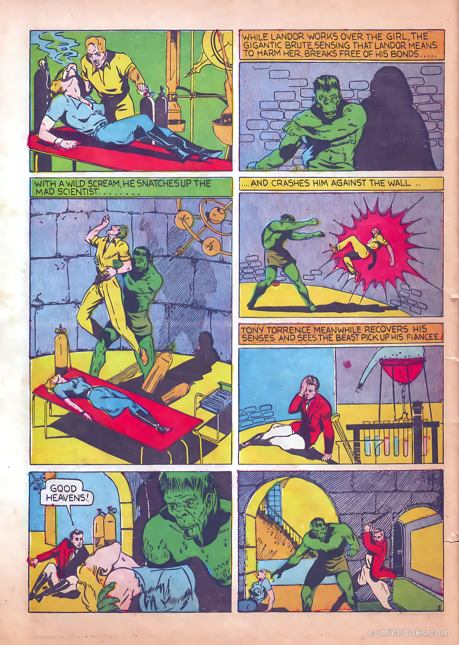 Speed Comics #1 (1939) — page 49 of 62