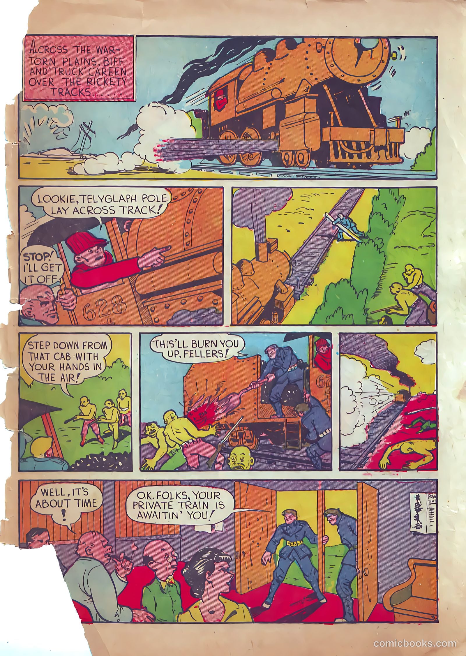 Speed Comics #1 (1939) — page 58 of 62