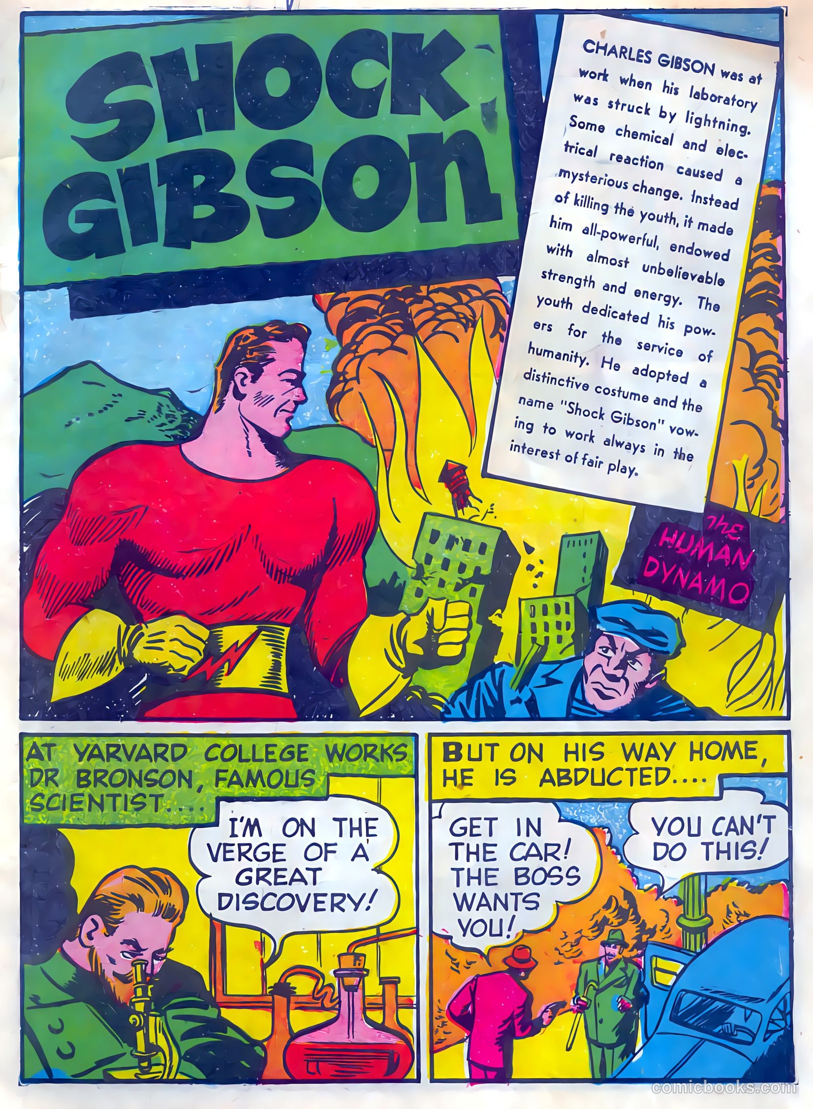 Speed Comics #10 (1940) — page 3 of 68