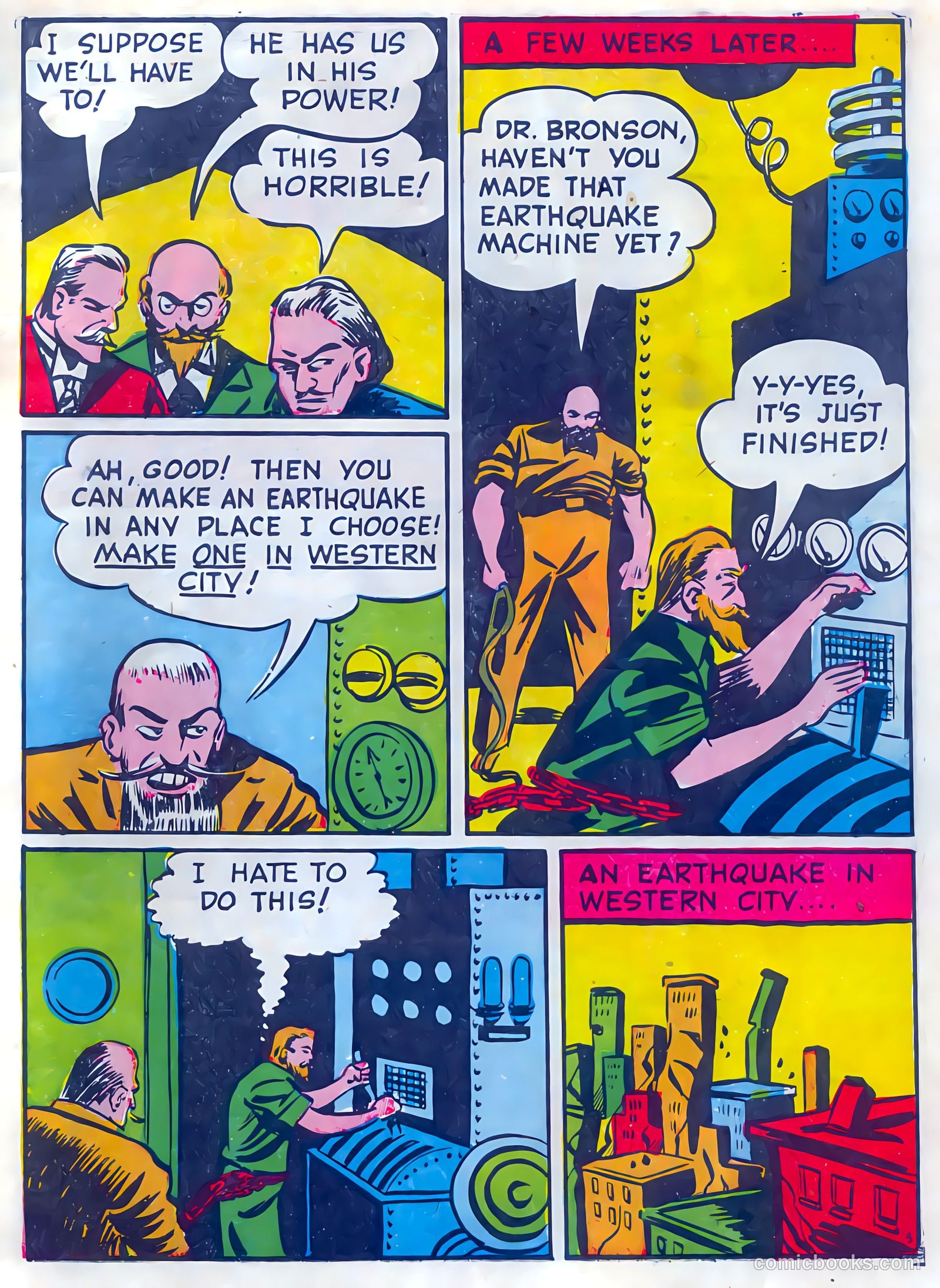 Speed Comics #10 (1940) — page 5 of 68