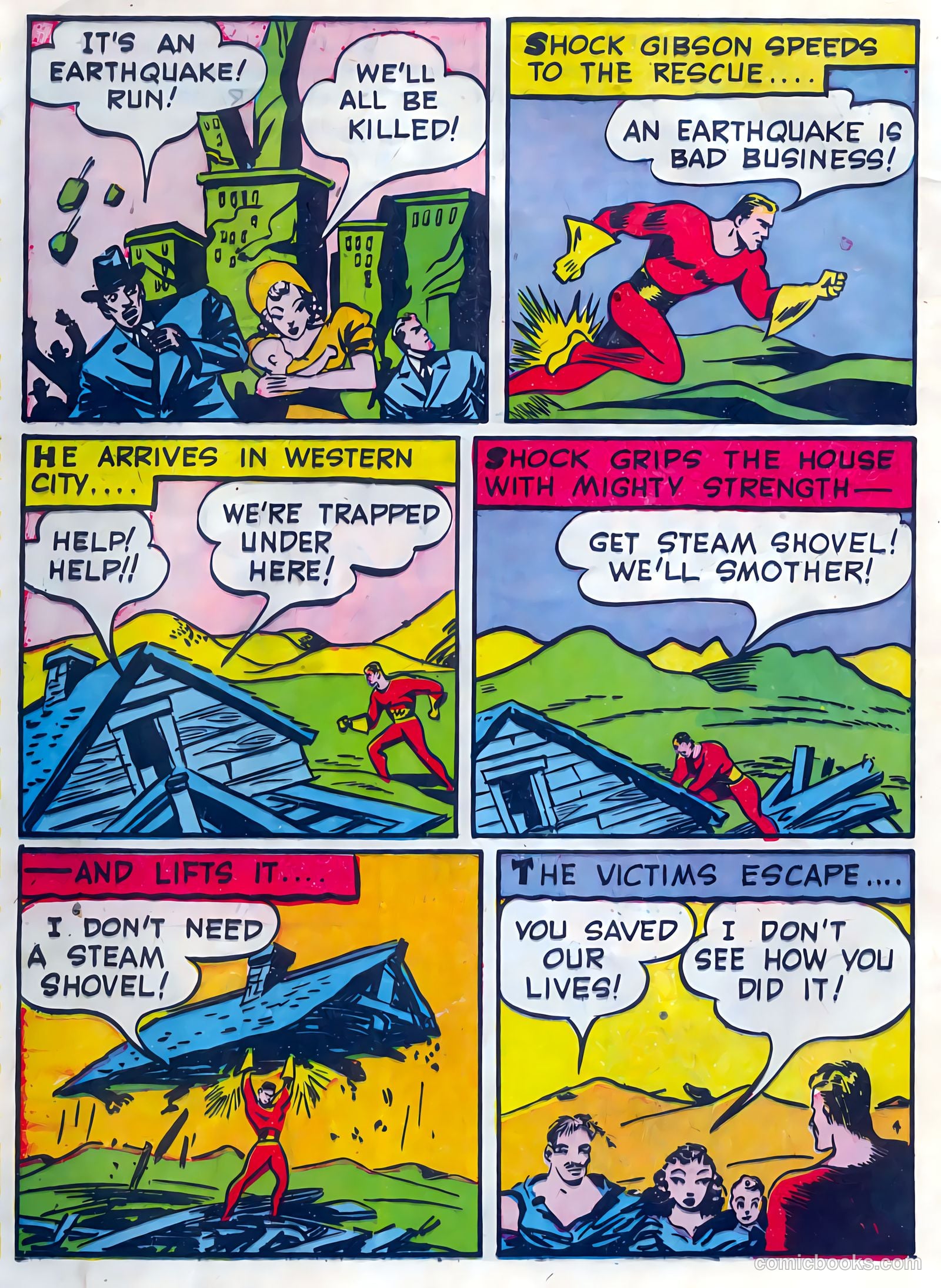Speed Comics #10 (1940) — page 6 of 68