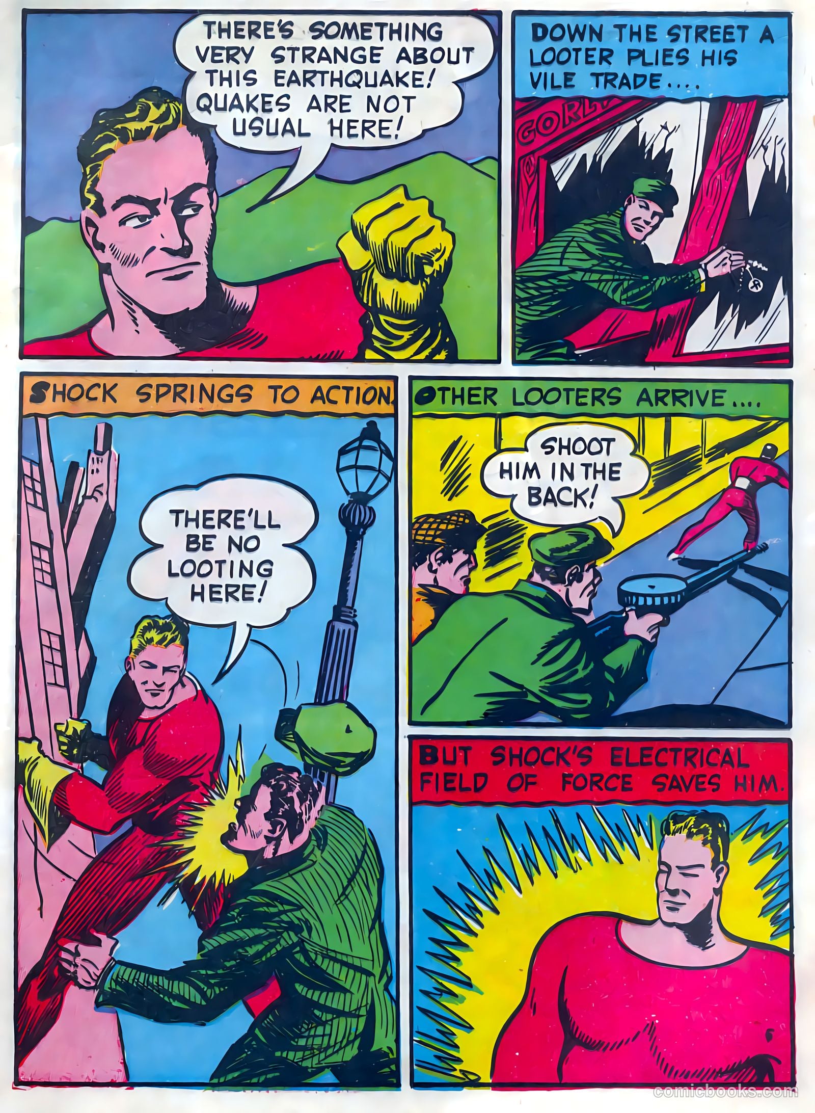 Speed Comics #10 (1940) — page 7 of 68