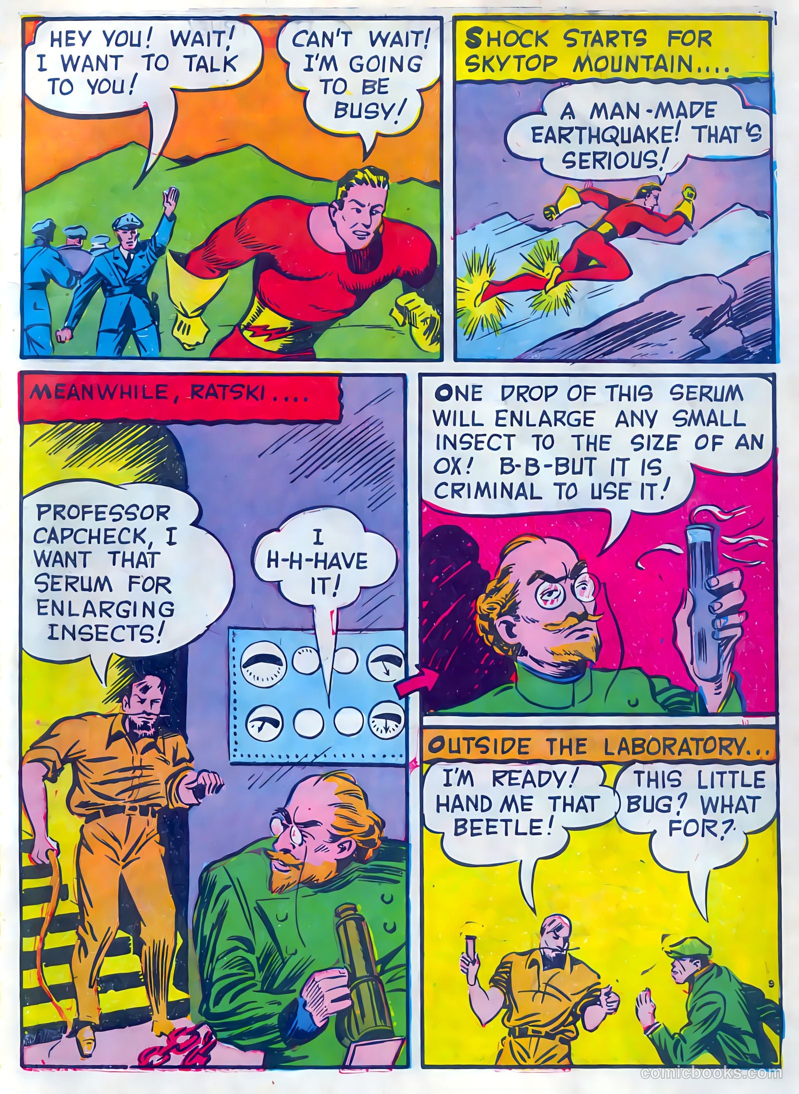 Speed Comics #10 (1940) — page 11 of 68