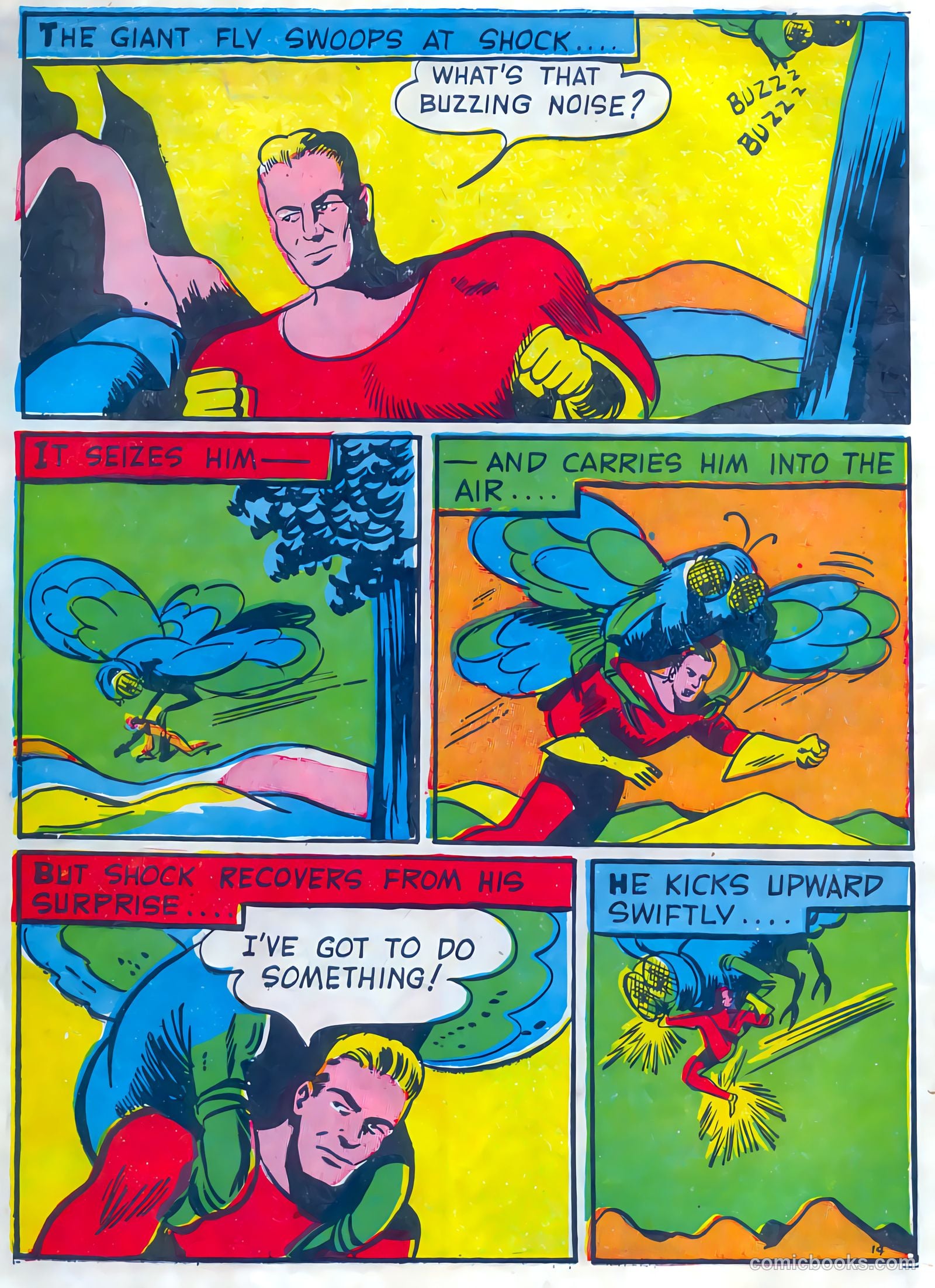 Speed Comics #10 (1940) — page 16 of 68