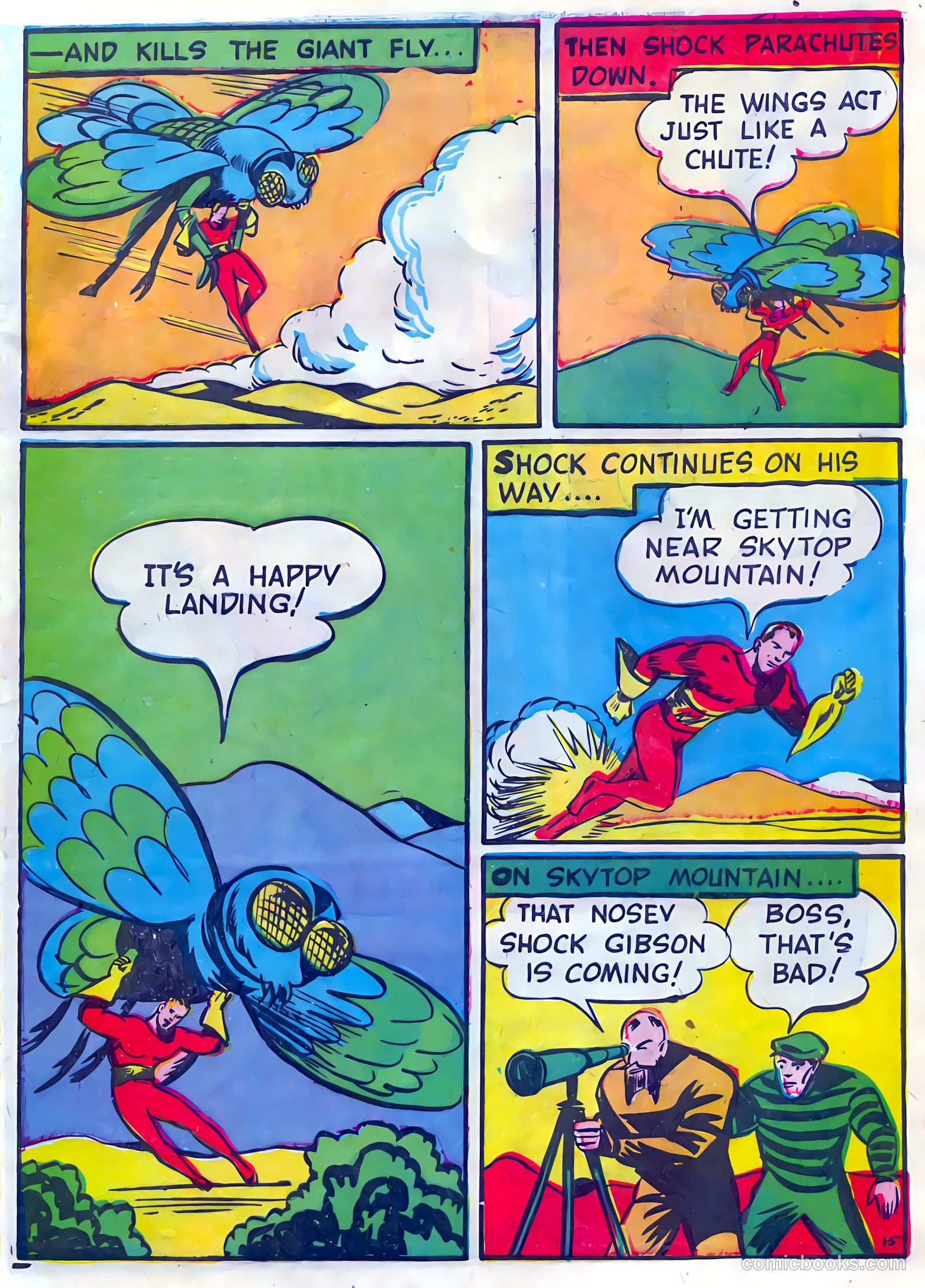 Speed Comics #10 (1940) — page 17 of 68