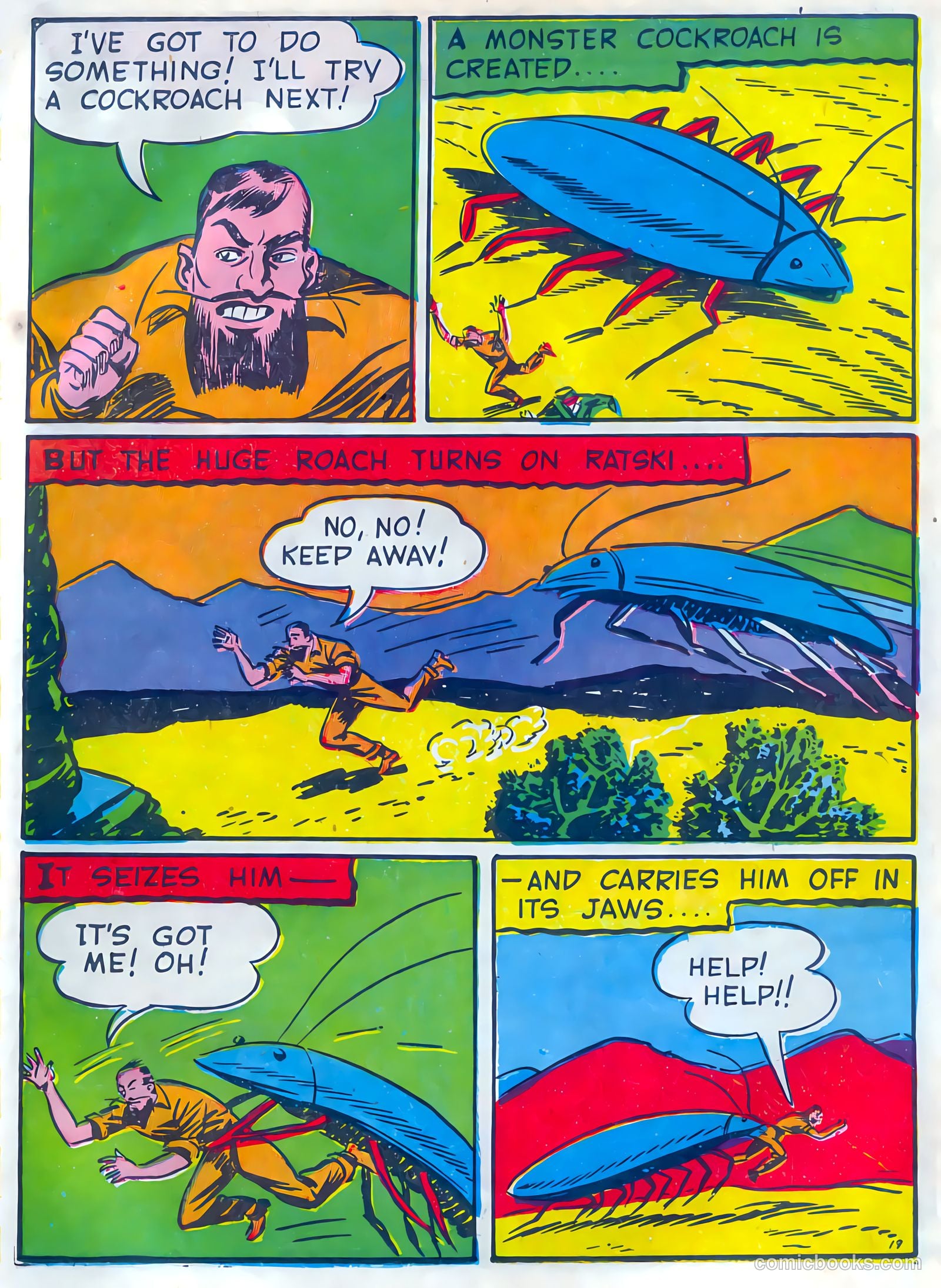 Speed Comics #10 (1940) — page 21 of 68