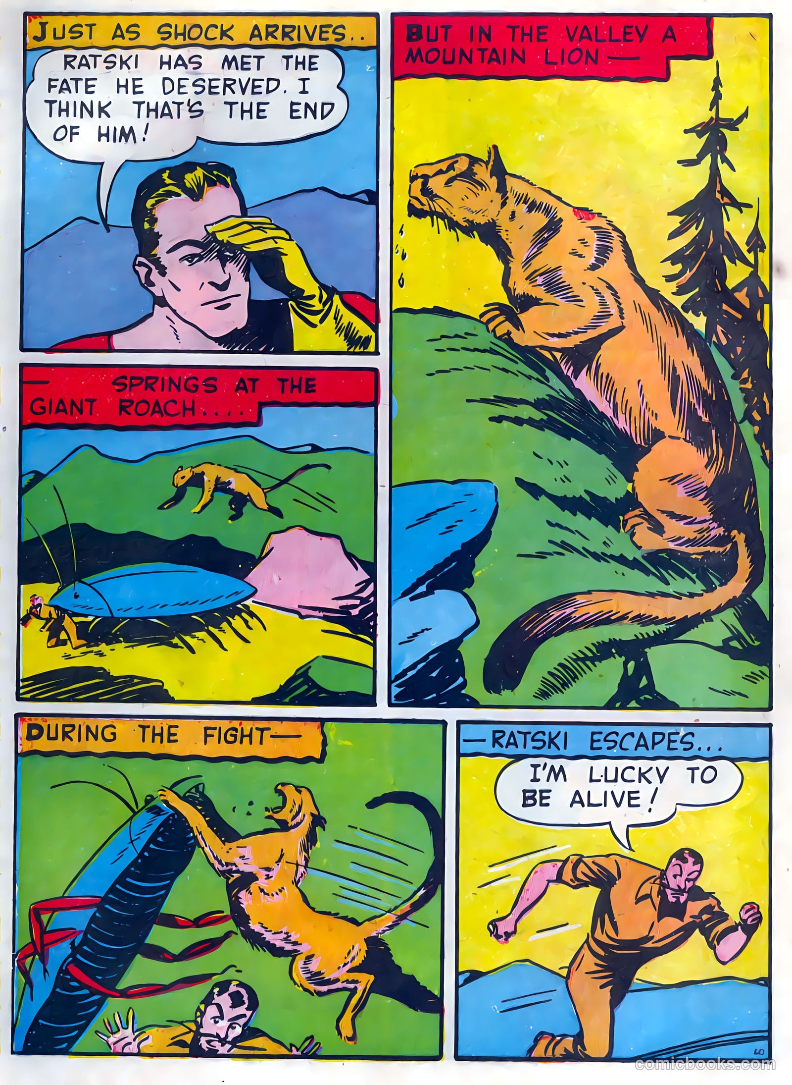 Speed Comics #10 (1940) — page 22 of 68