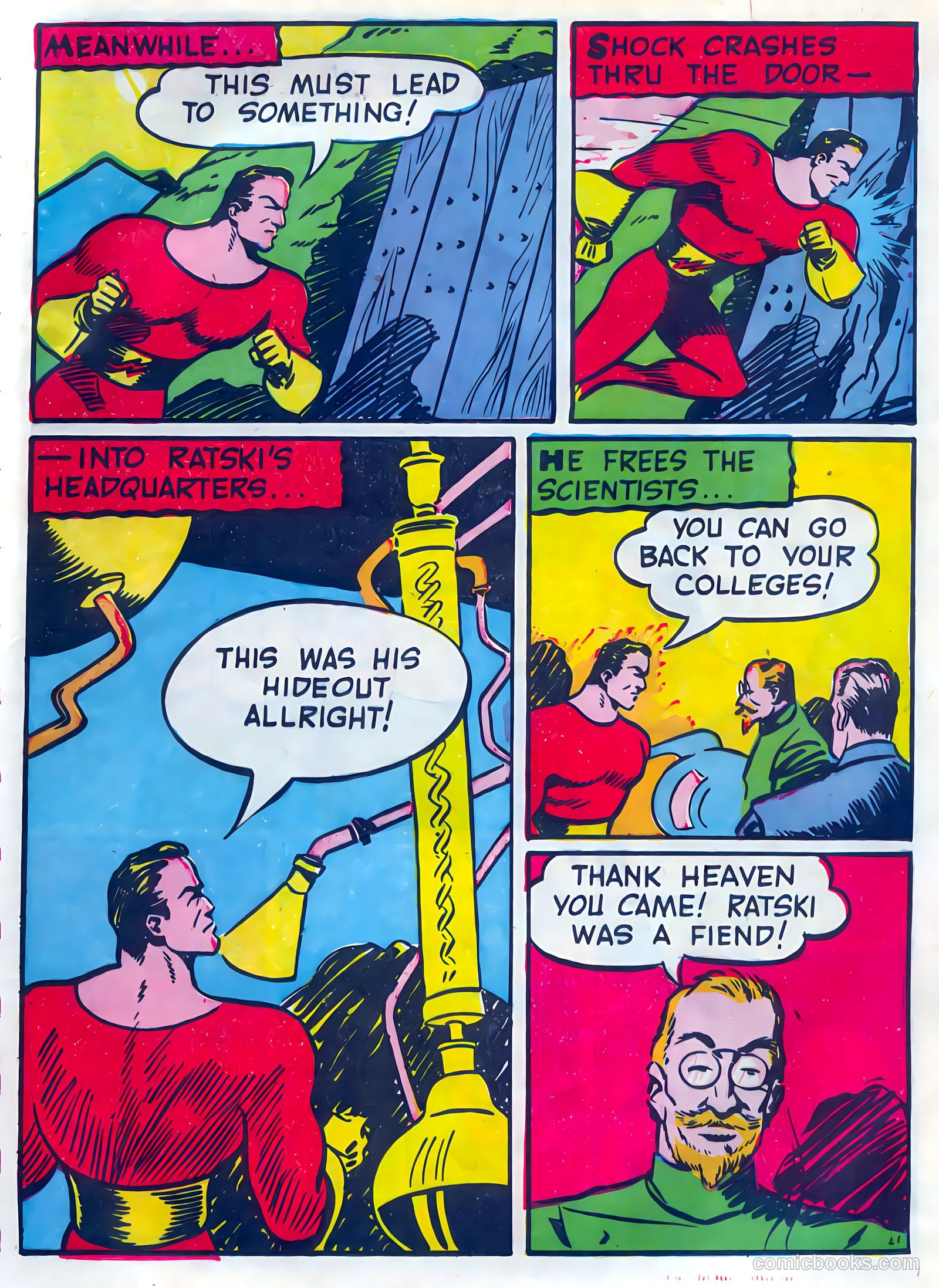 Speed Comics #10 (1940) — page 23 of 68