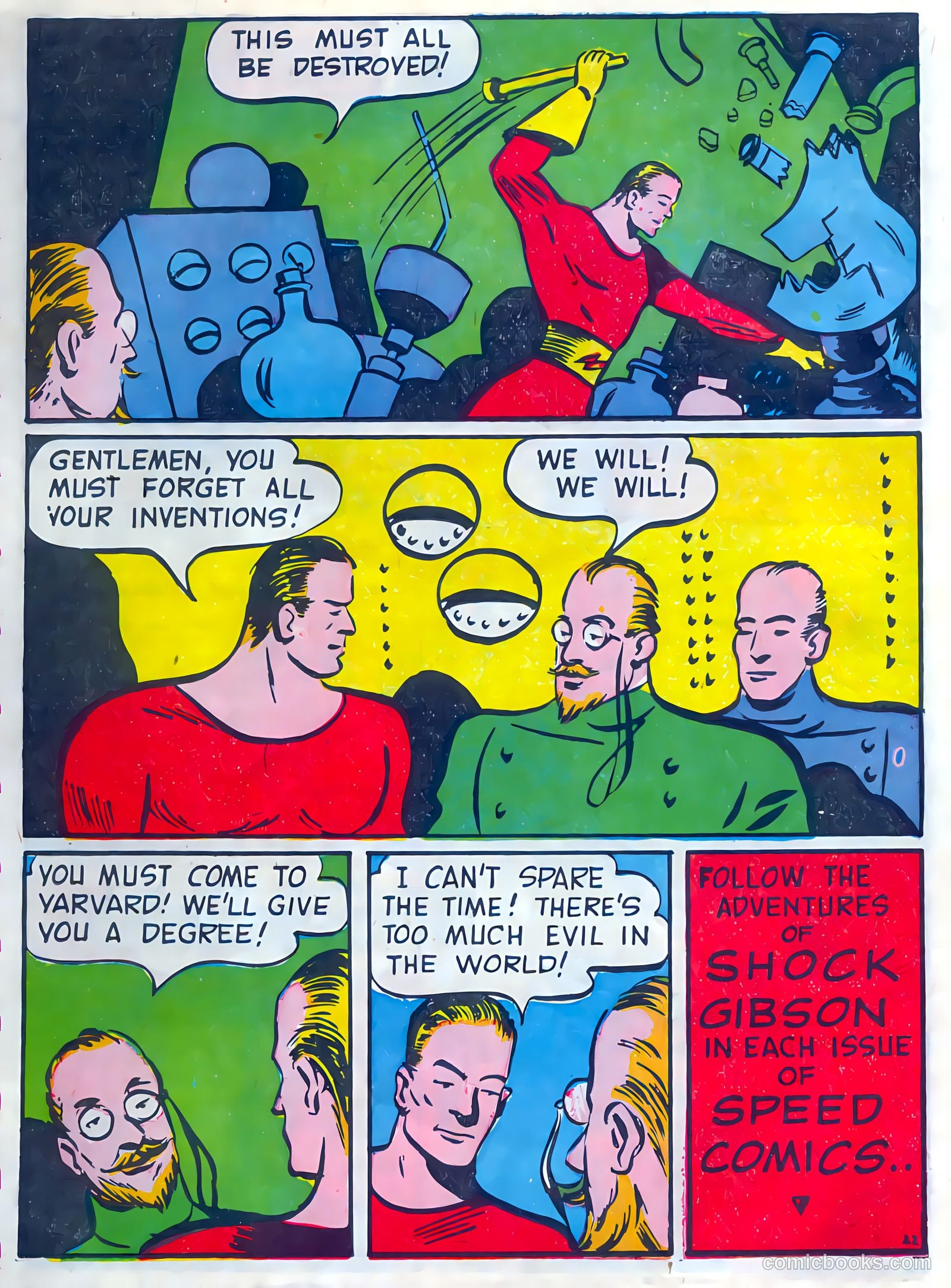 Speed Comics #10 (1940) — page 24 of 68