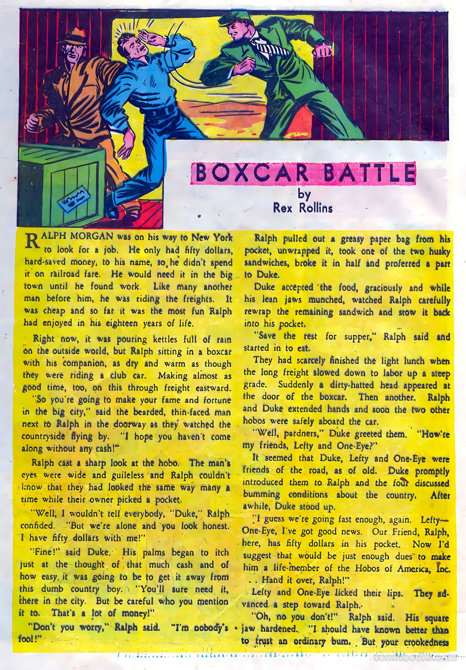 Speed Comics #10 (1940) — page 36 of 68