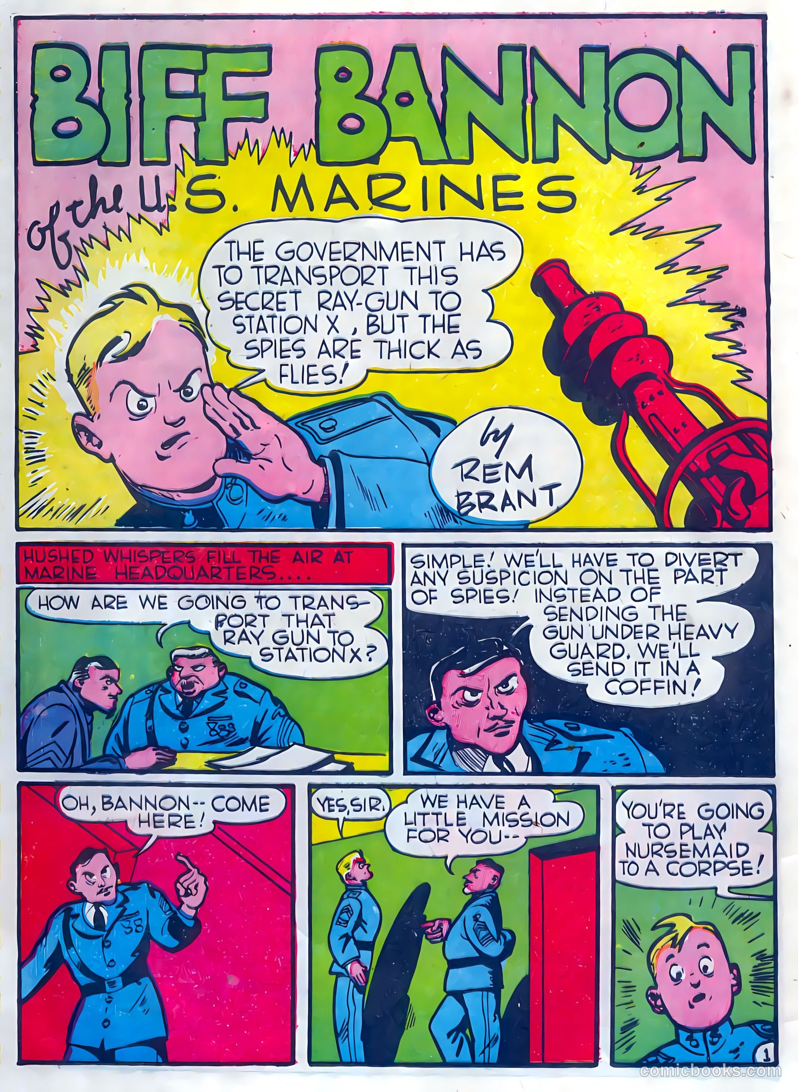 Speed Comics #10 (1940) — page 38 of 68
