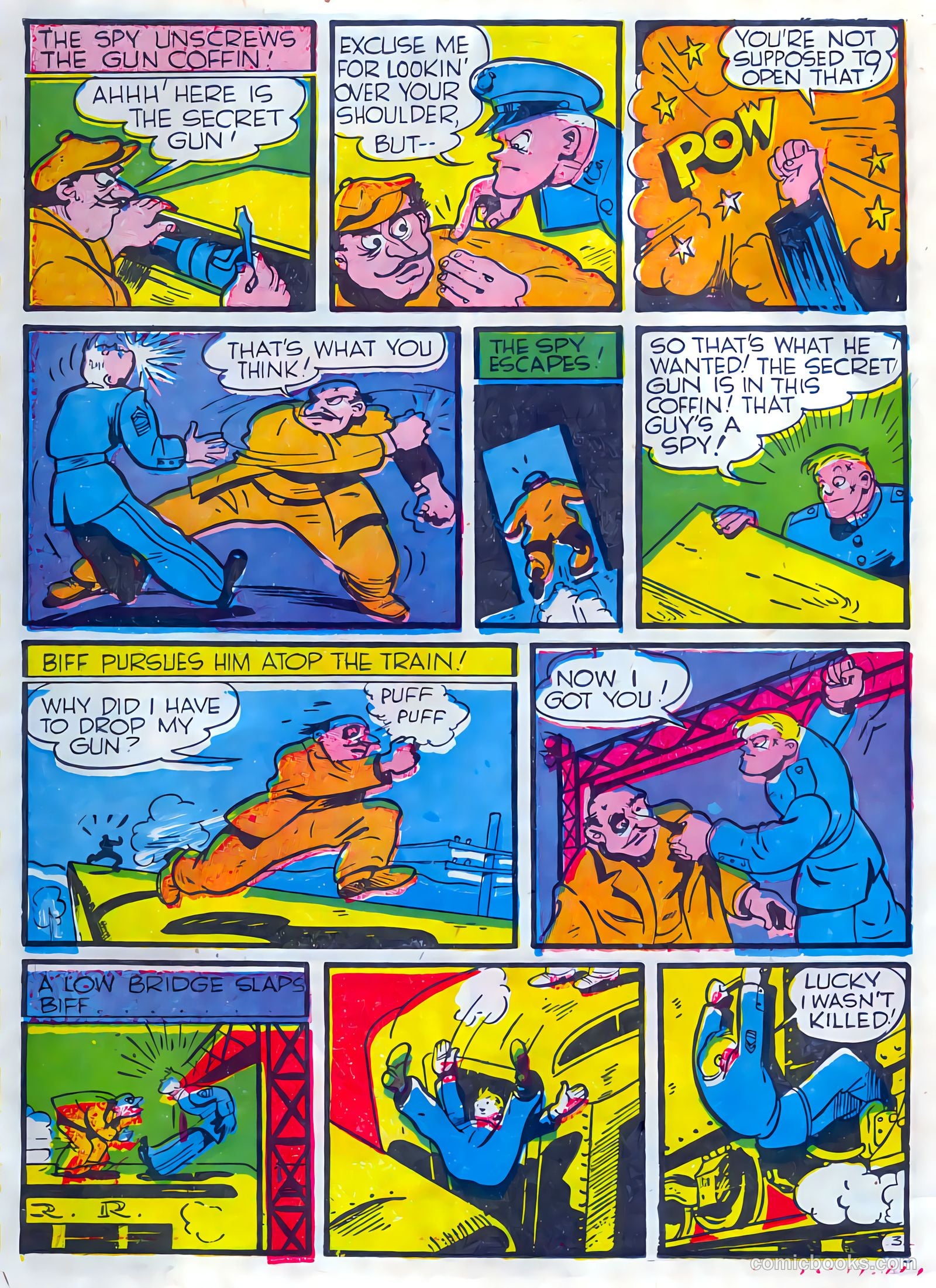 Speed Comics #10 (1940) — page 40 of 68