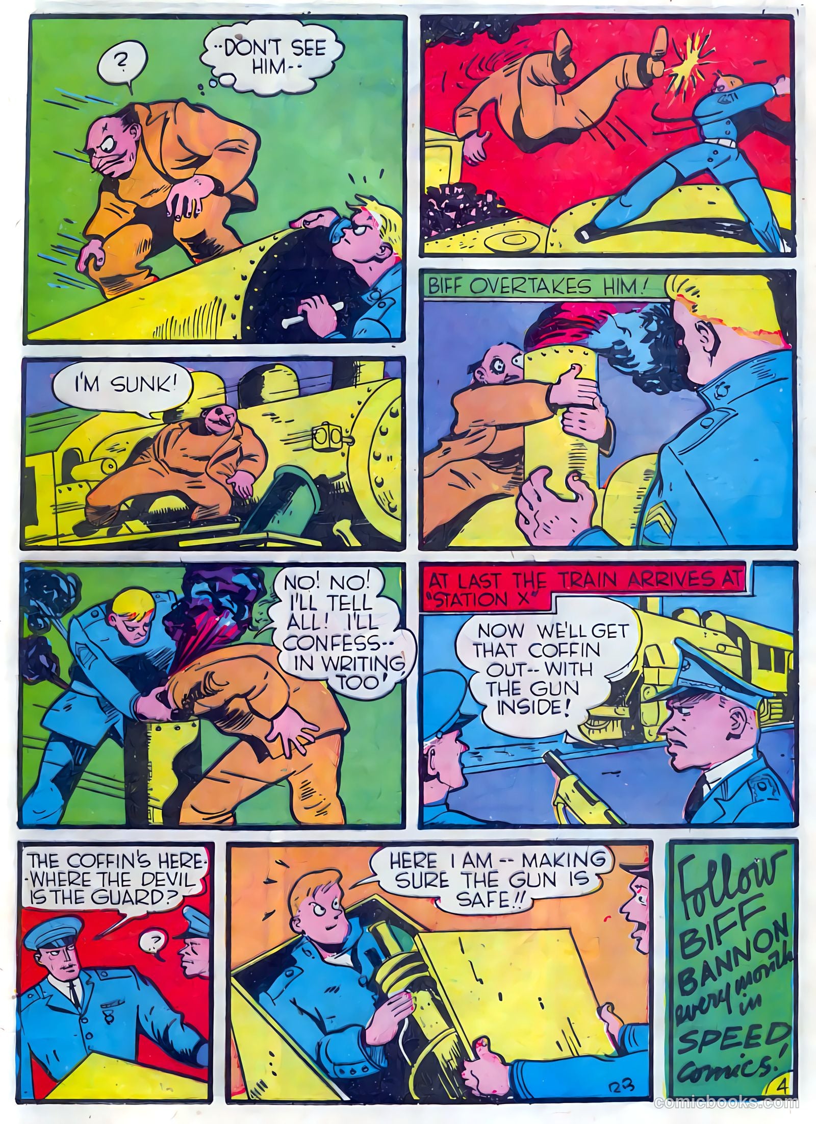 Speed Comics #10 (1940) — page 41 of 68