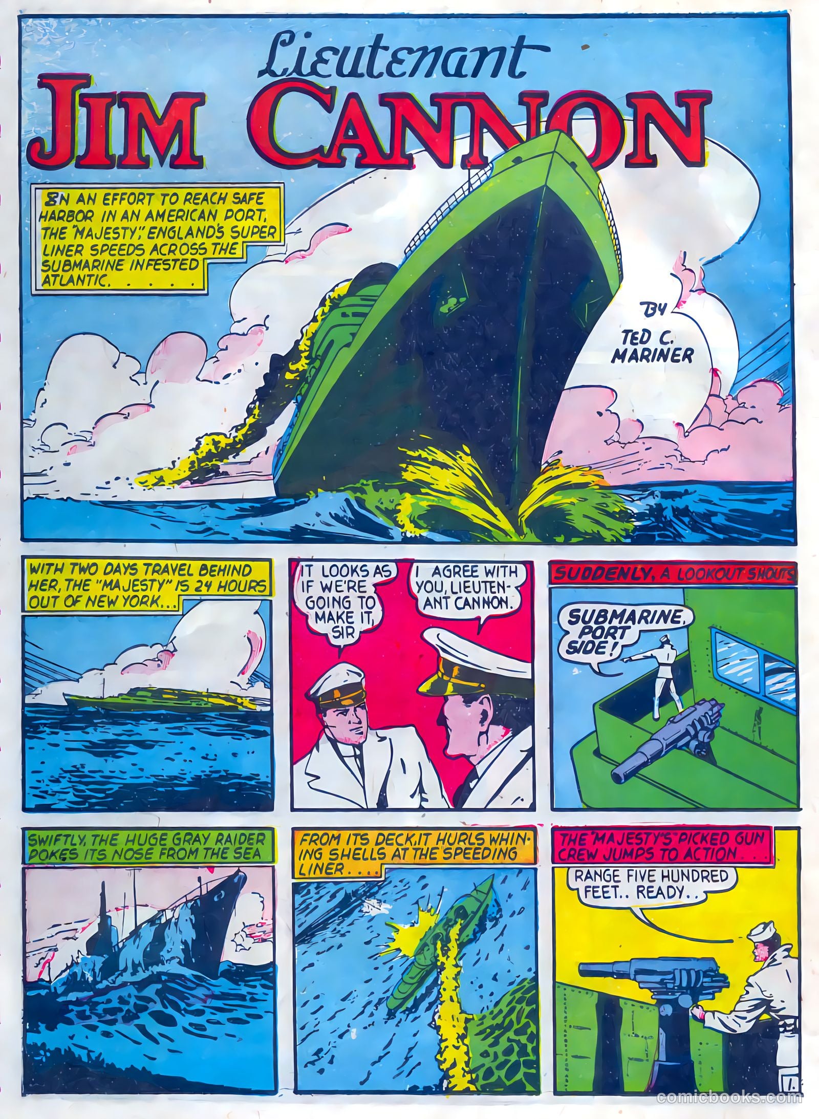 Speed Comics #10 (1940) — page 42 of 68
