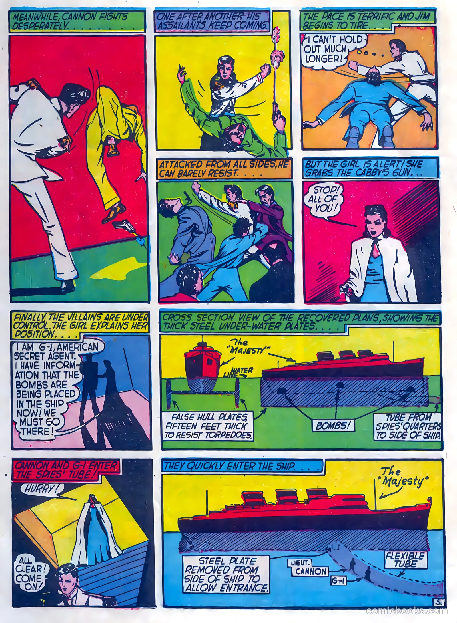 Speed Comics #10 (1940) — page 46 of 68