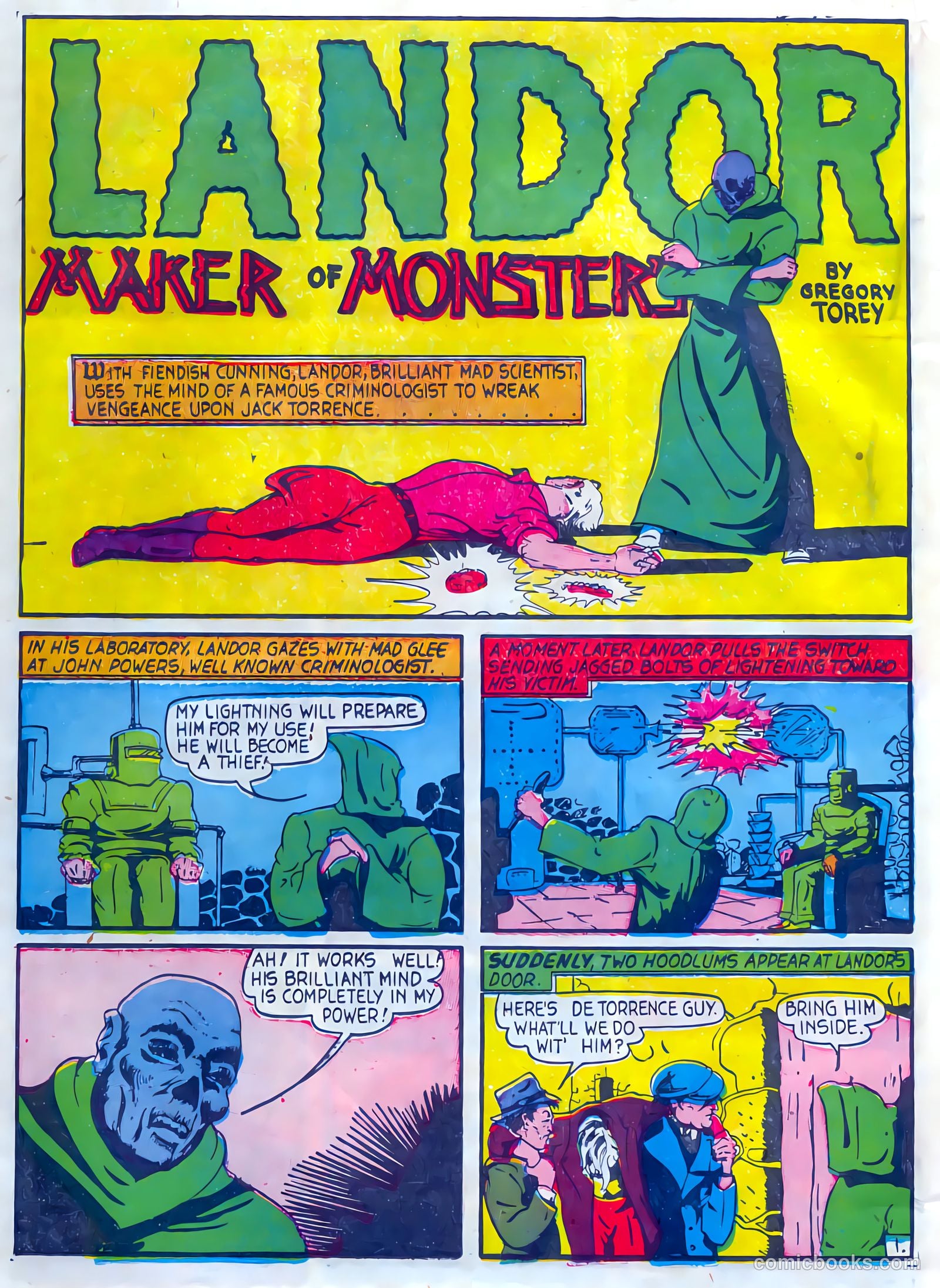 Speed Comics #10 (1940) — page 48 of 68