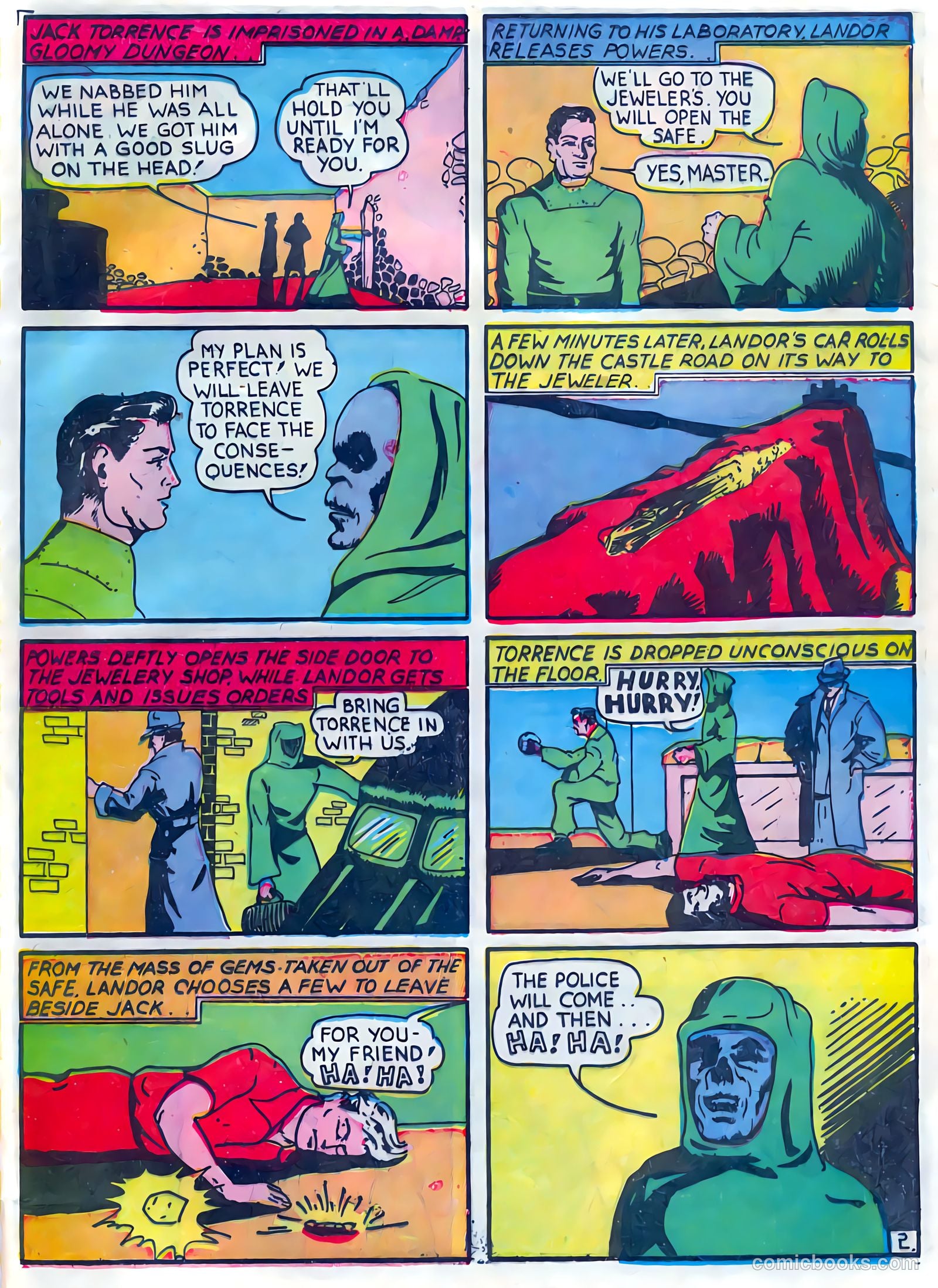 Speed Comics #10 (1940) — page 49 of 68