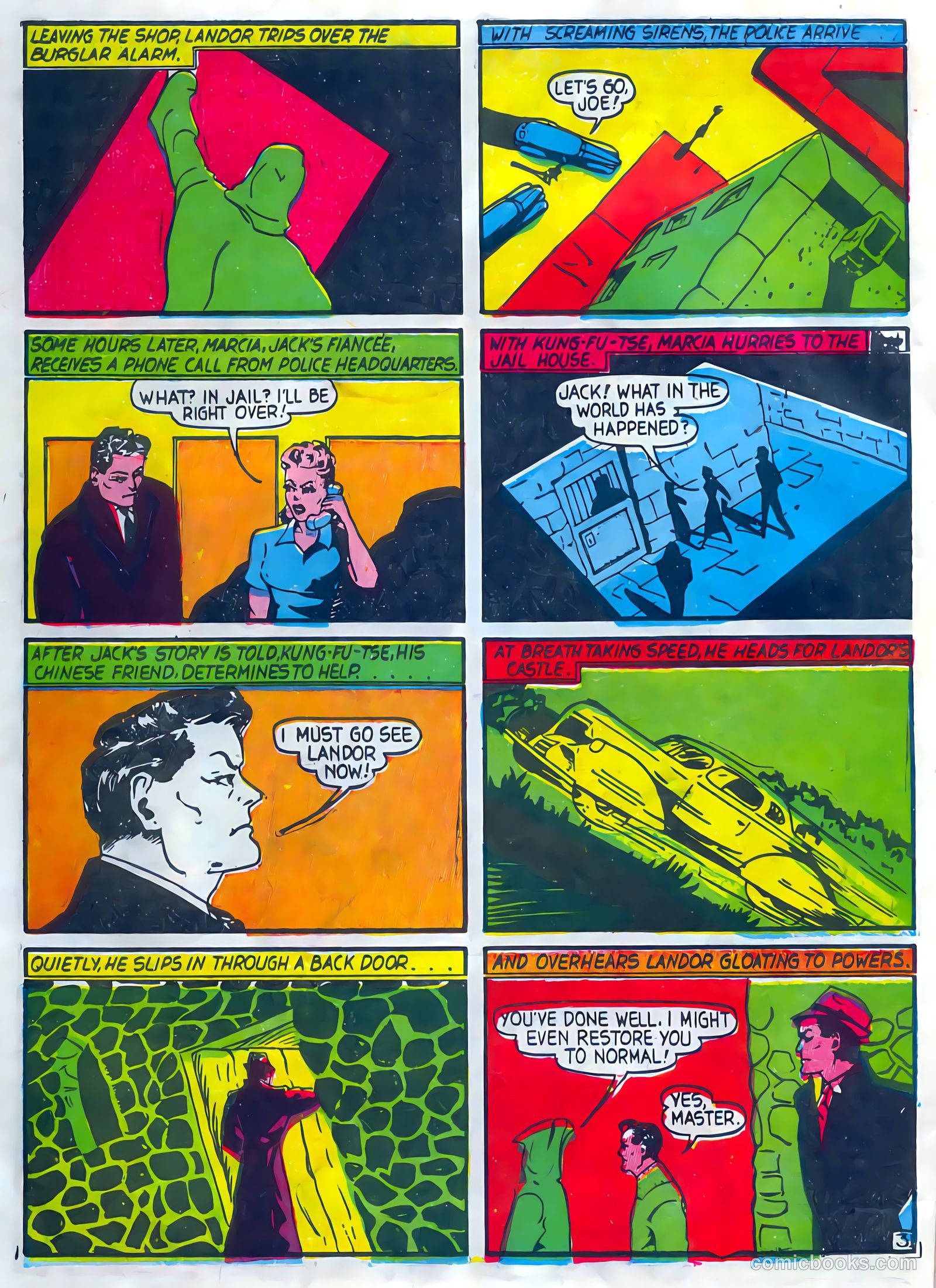 Speed Comics #10 (1940) — page 50 of 68