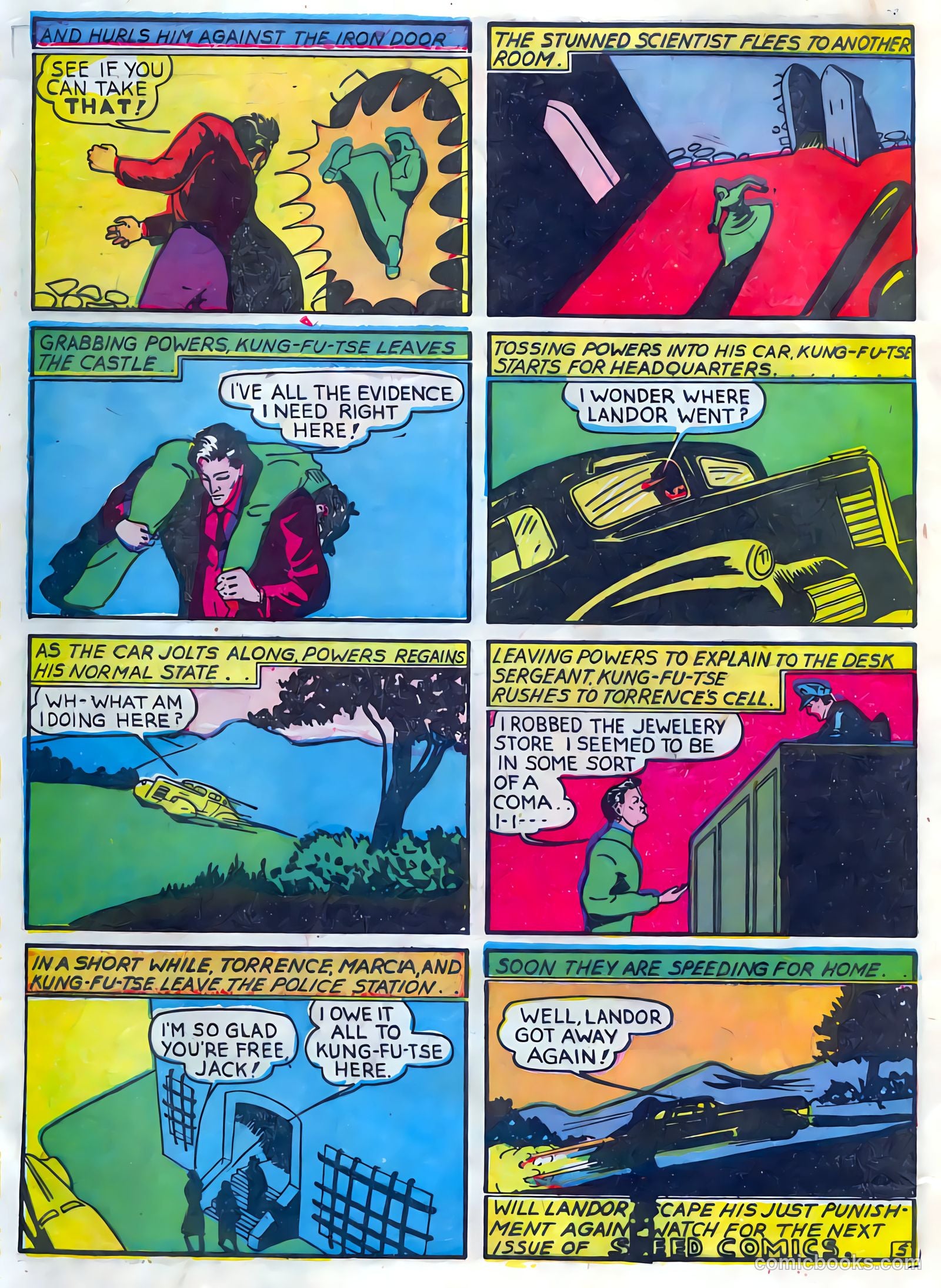Speed Comics #10 (1940) — page 52 of 68
