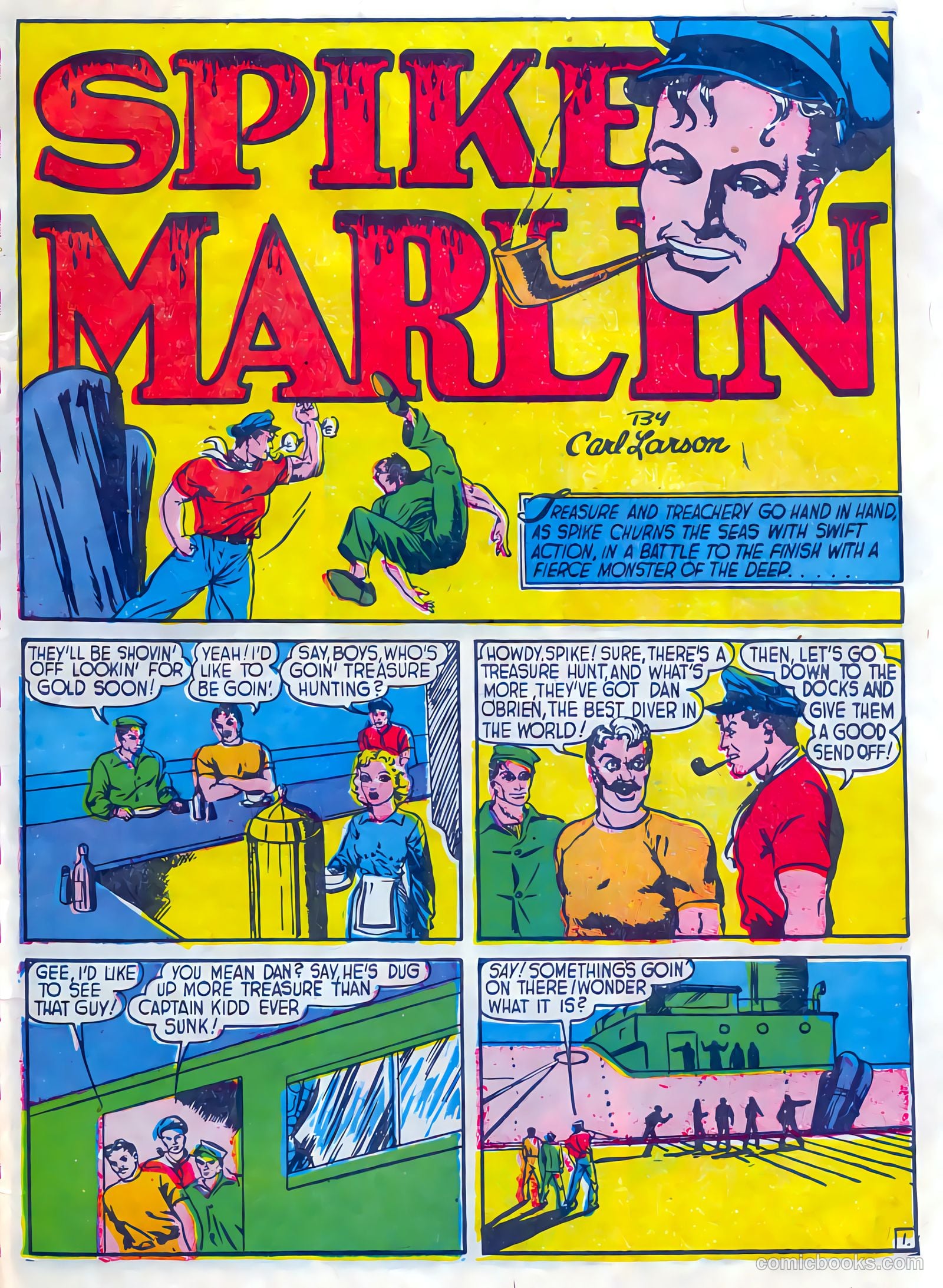 Speed Comics #10 (1940) — page 61 of 68