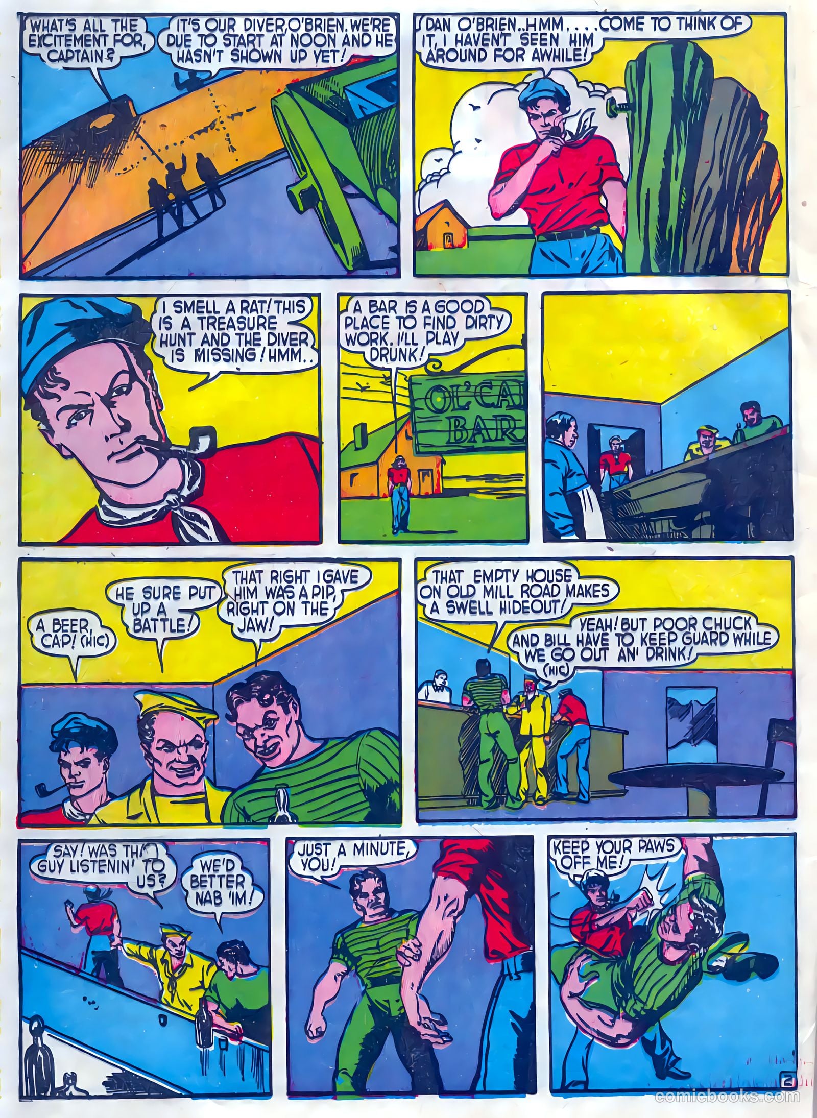 Speed Comics #10 (1940) — page 62 of 68