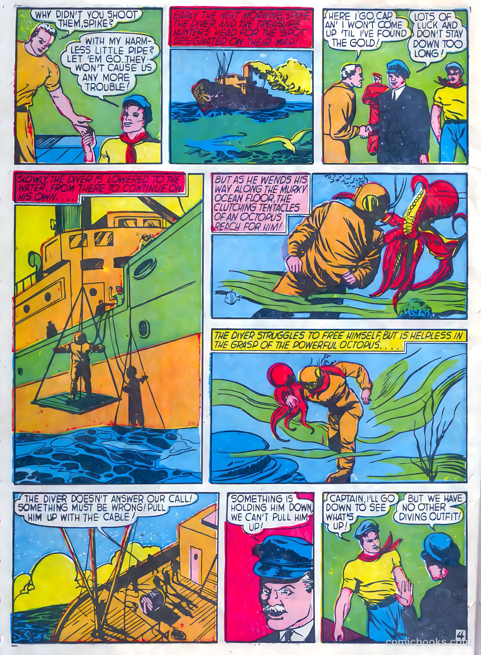 Speed Comics #10 (1940) — page 64 of 68