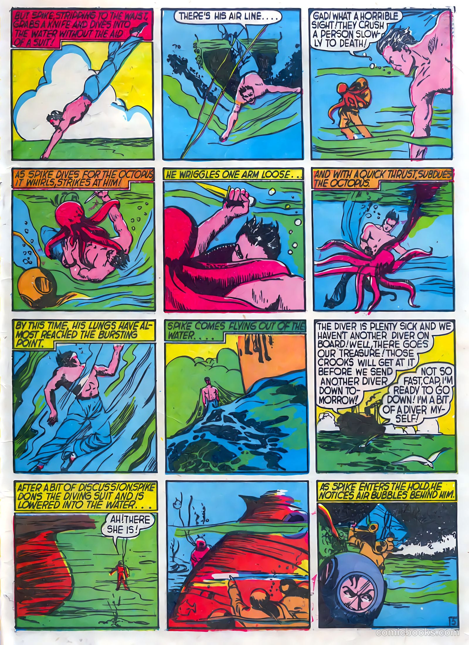 Speed Comics #10 (1940) — page 65 of 68