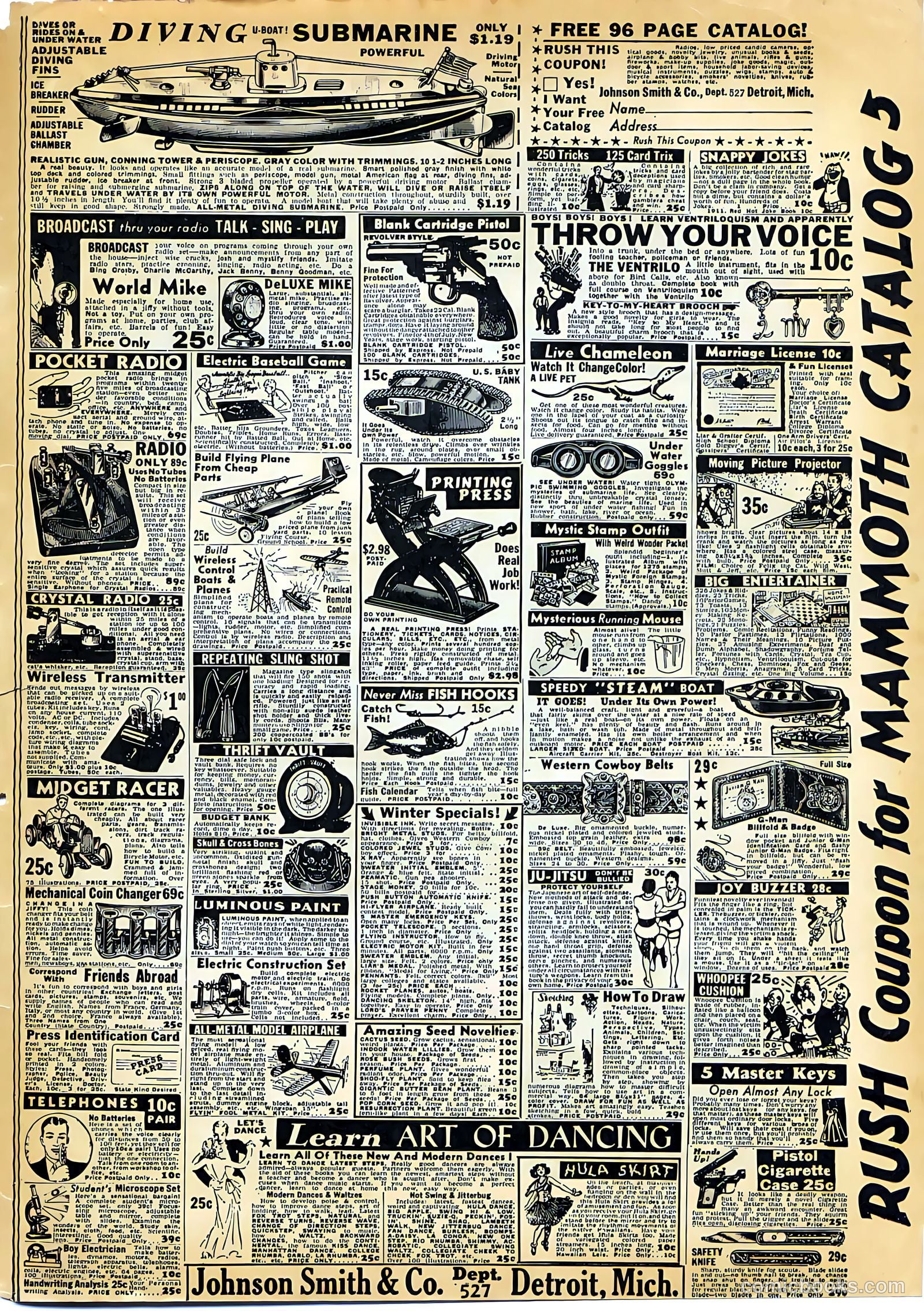 Speed Comics #10 (1940) — page 67 of 68