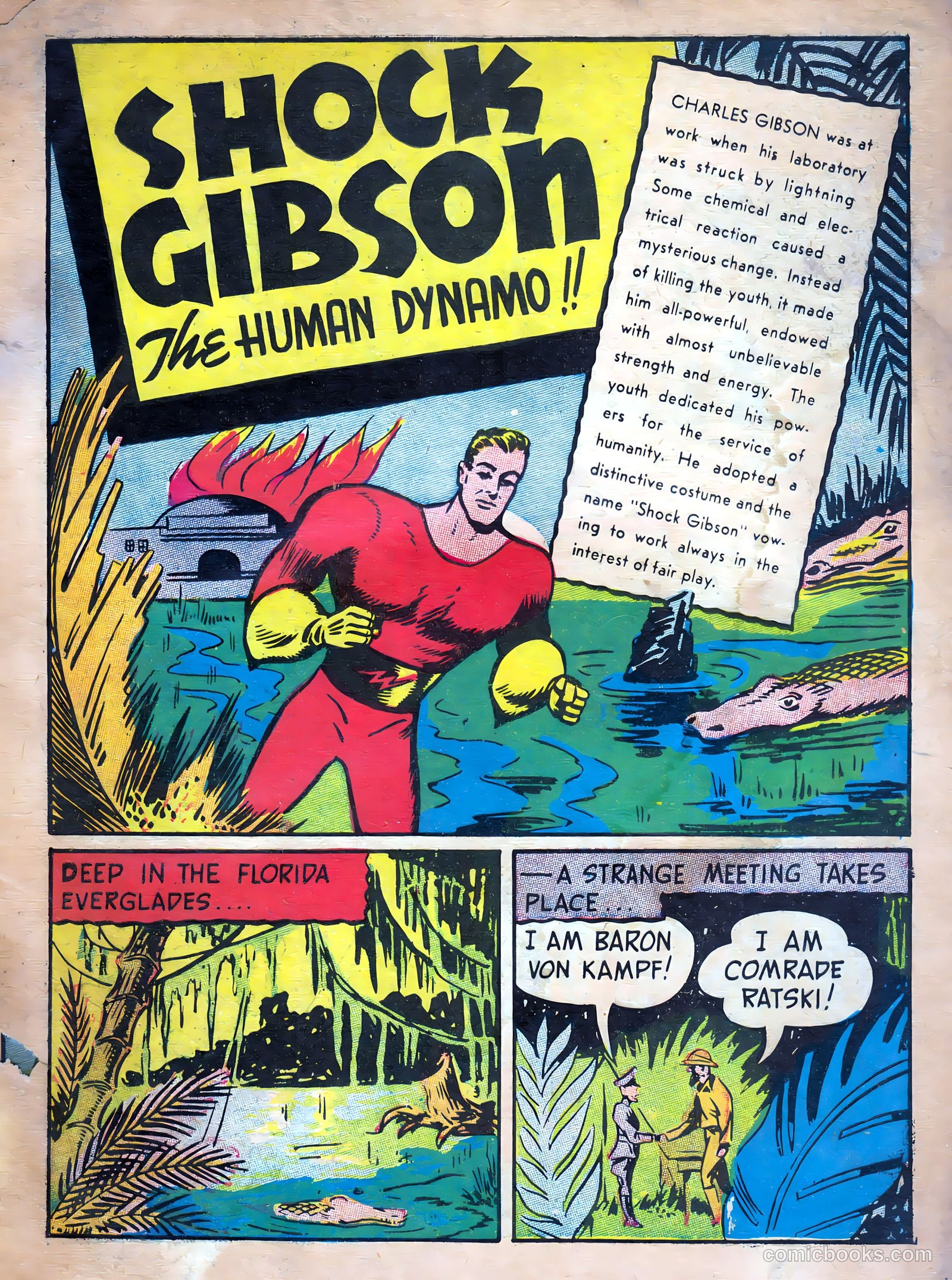 Speed Comics #11 (1940) — page 3 of 68