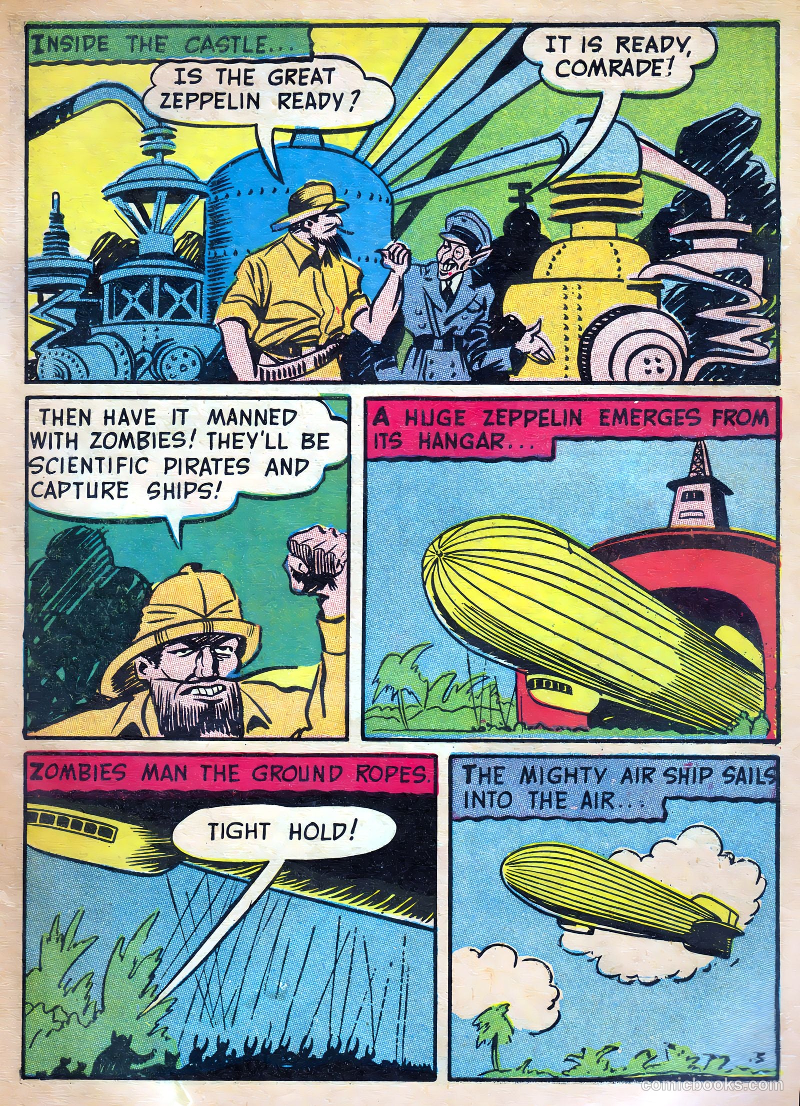 Speed Comics #11 (1940) — page 5 of 68