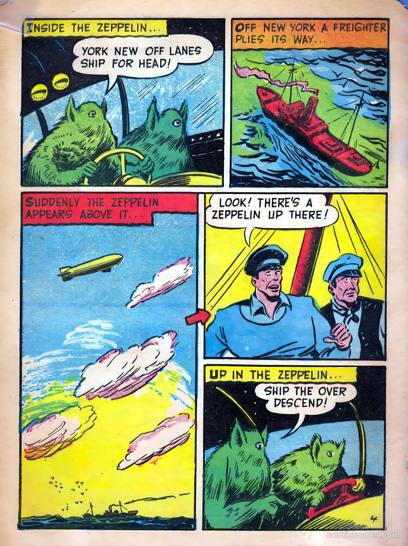 Speed Comics #11 (1940) — page 6 of 68