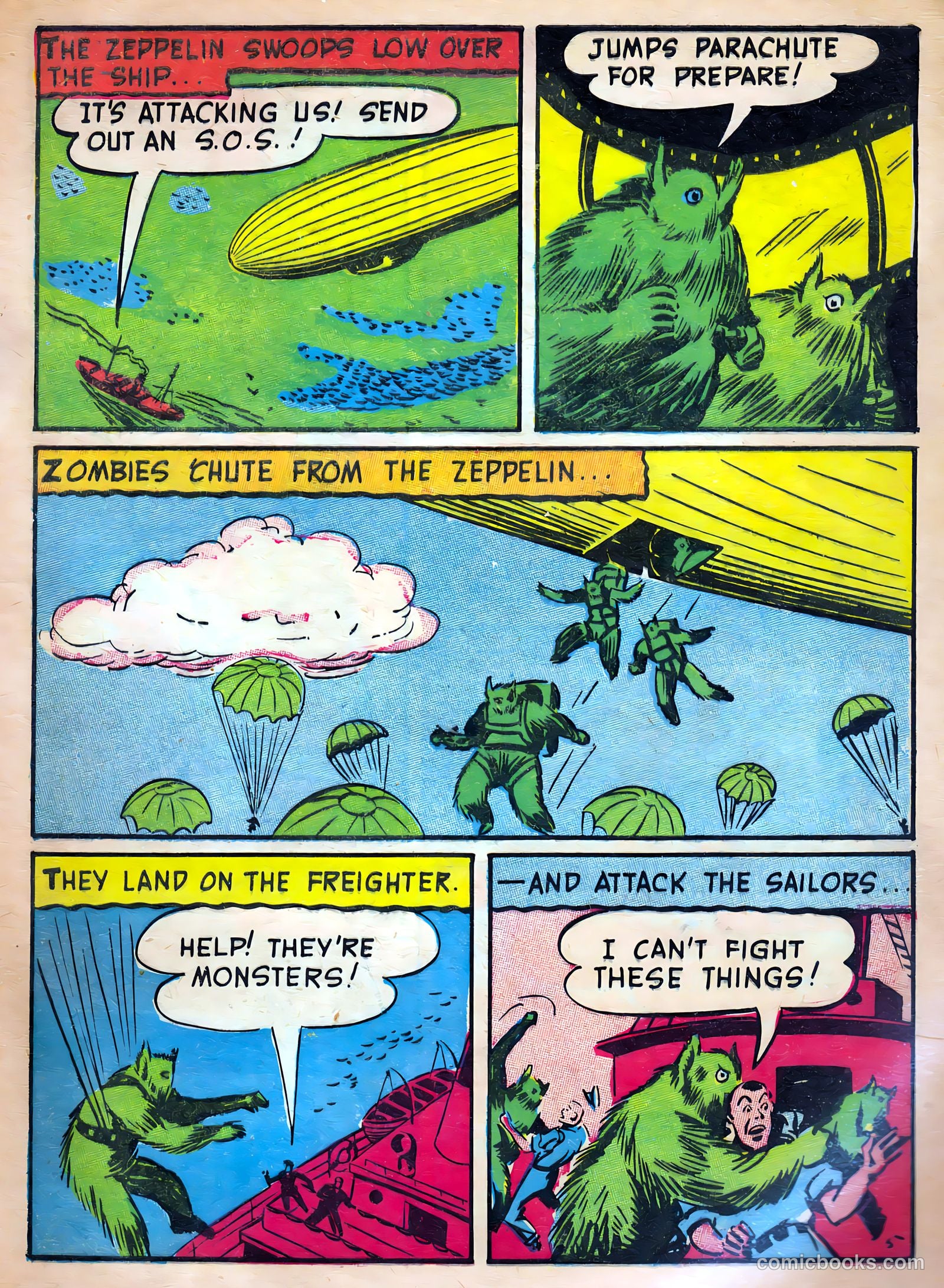 Speed Comics #11 (1940) — page 7 of 68
