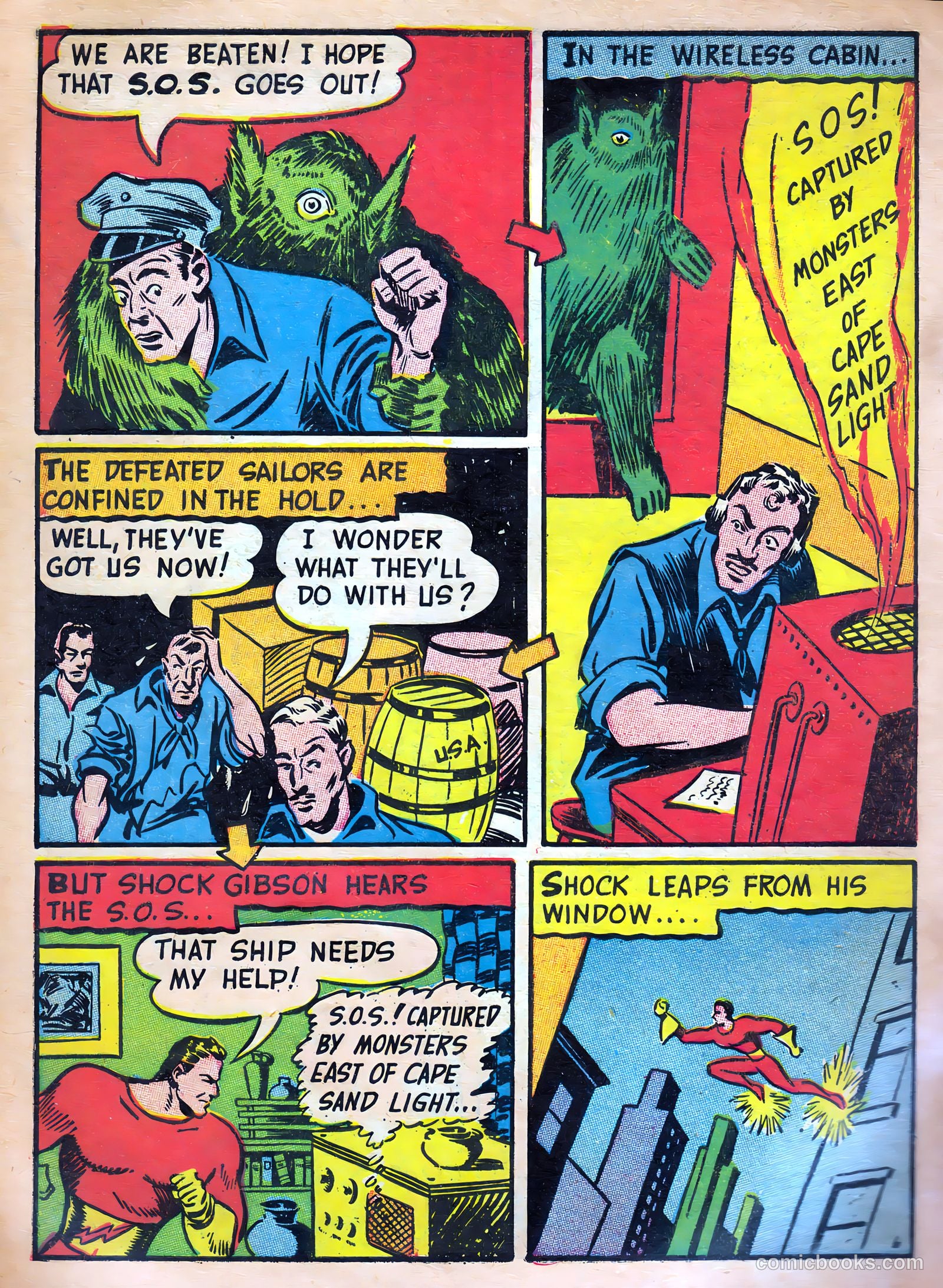 Speed Comics #11 (1940) — page 8 of 68