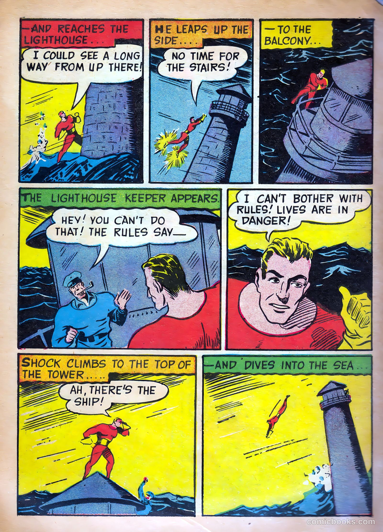 Speed Comics #11 (1940) — page 10 of 68