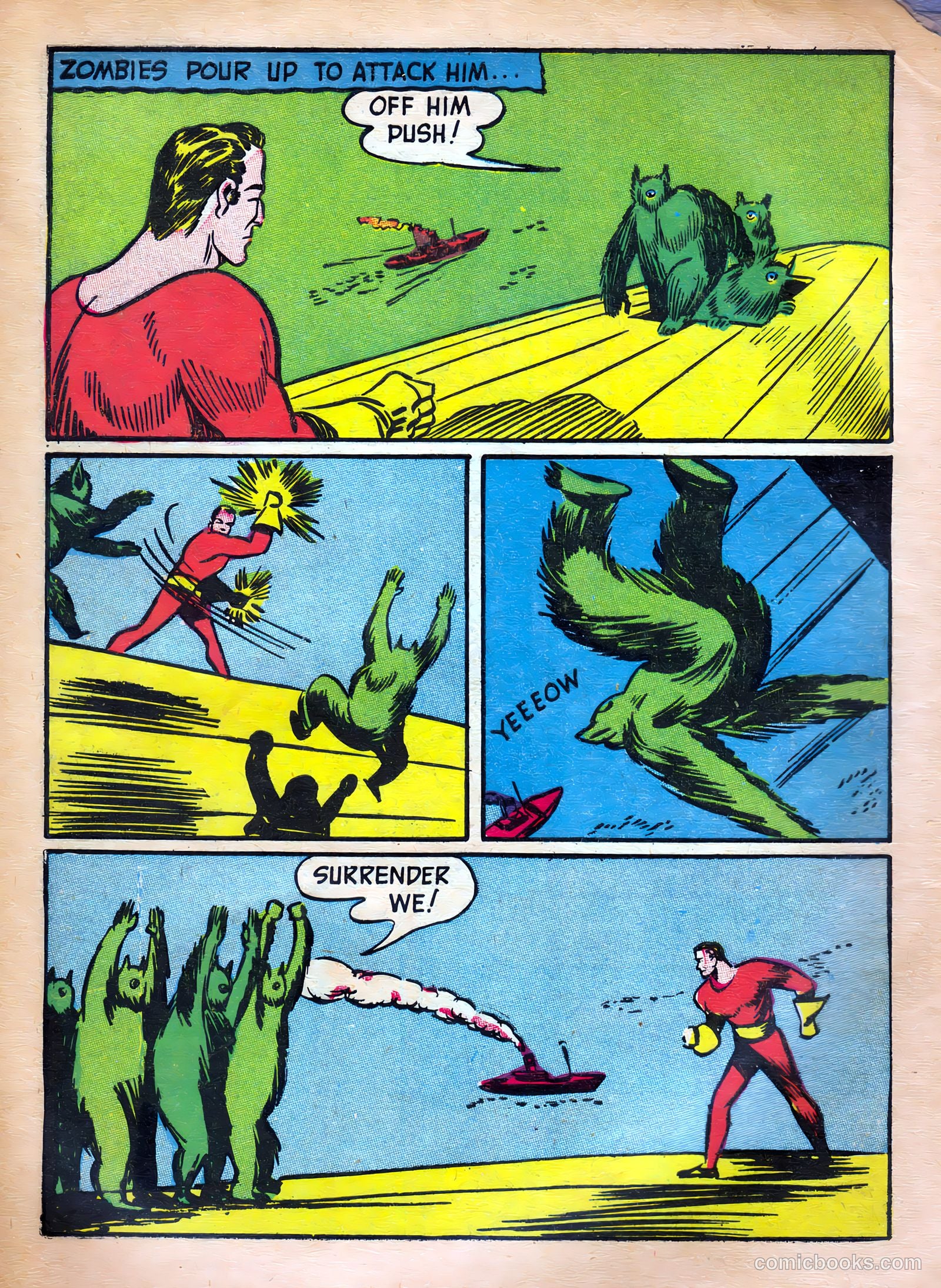 Speed Comics #11 (1940) — page 16 of 68