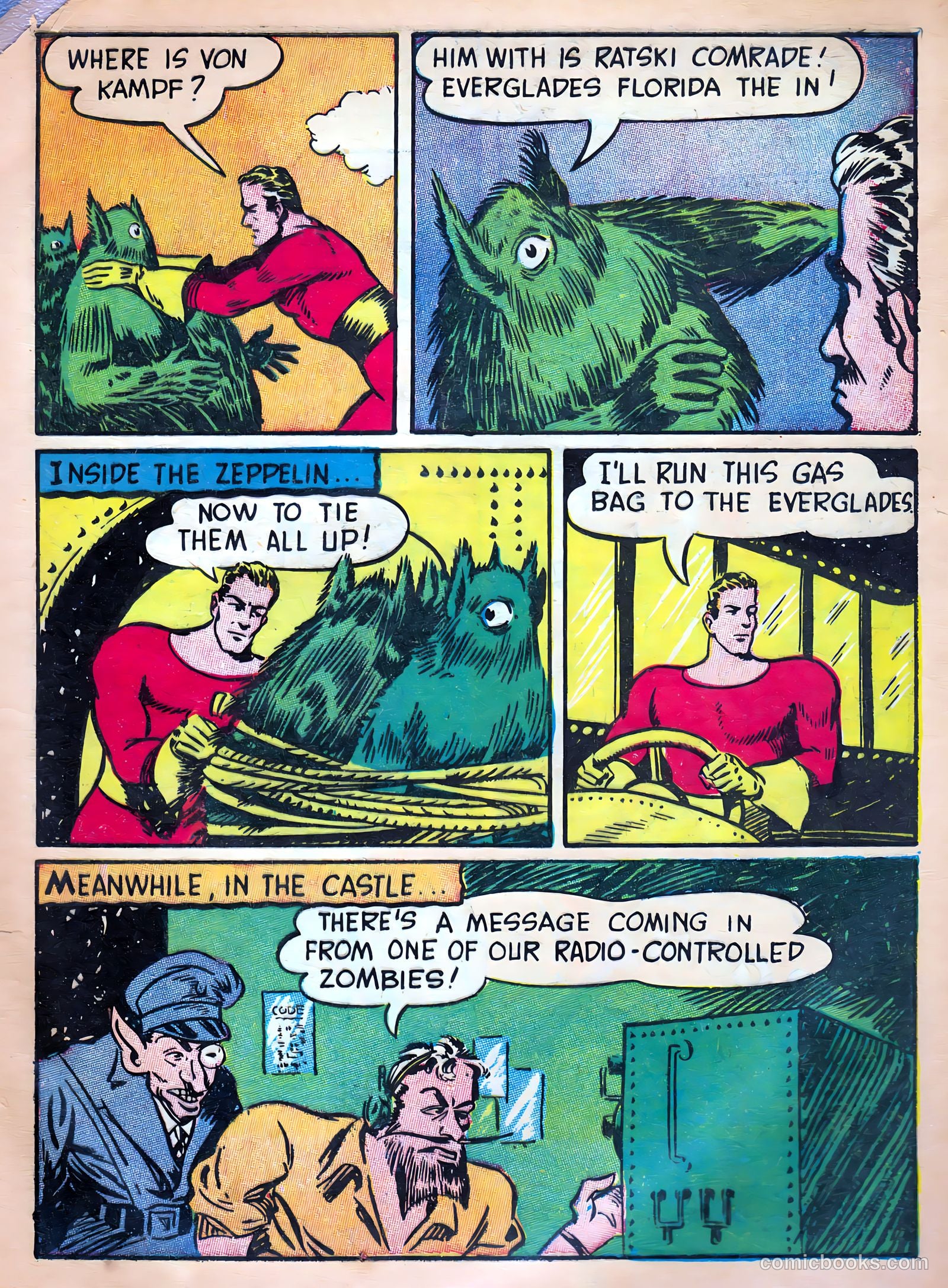 Speed Comics #11 (1940) — page 17 of 68