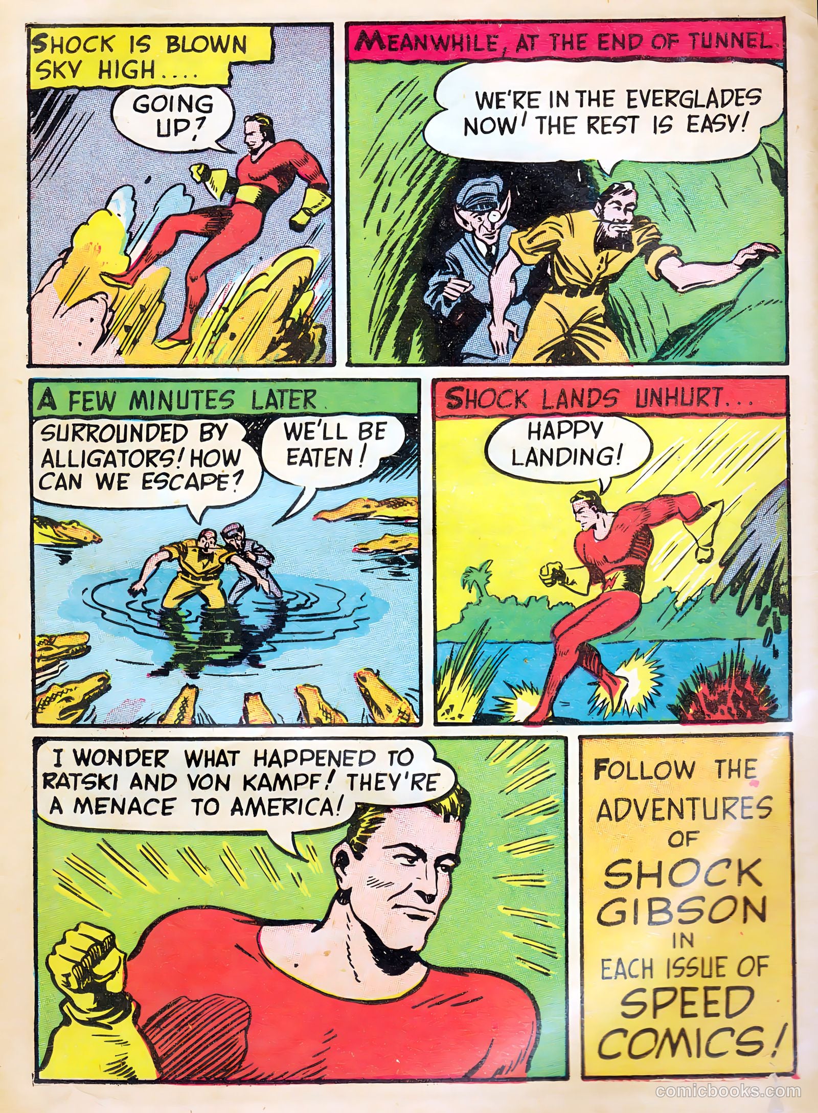 Speed Comics #11 (1940) — page 24 of 68
