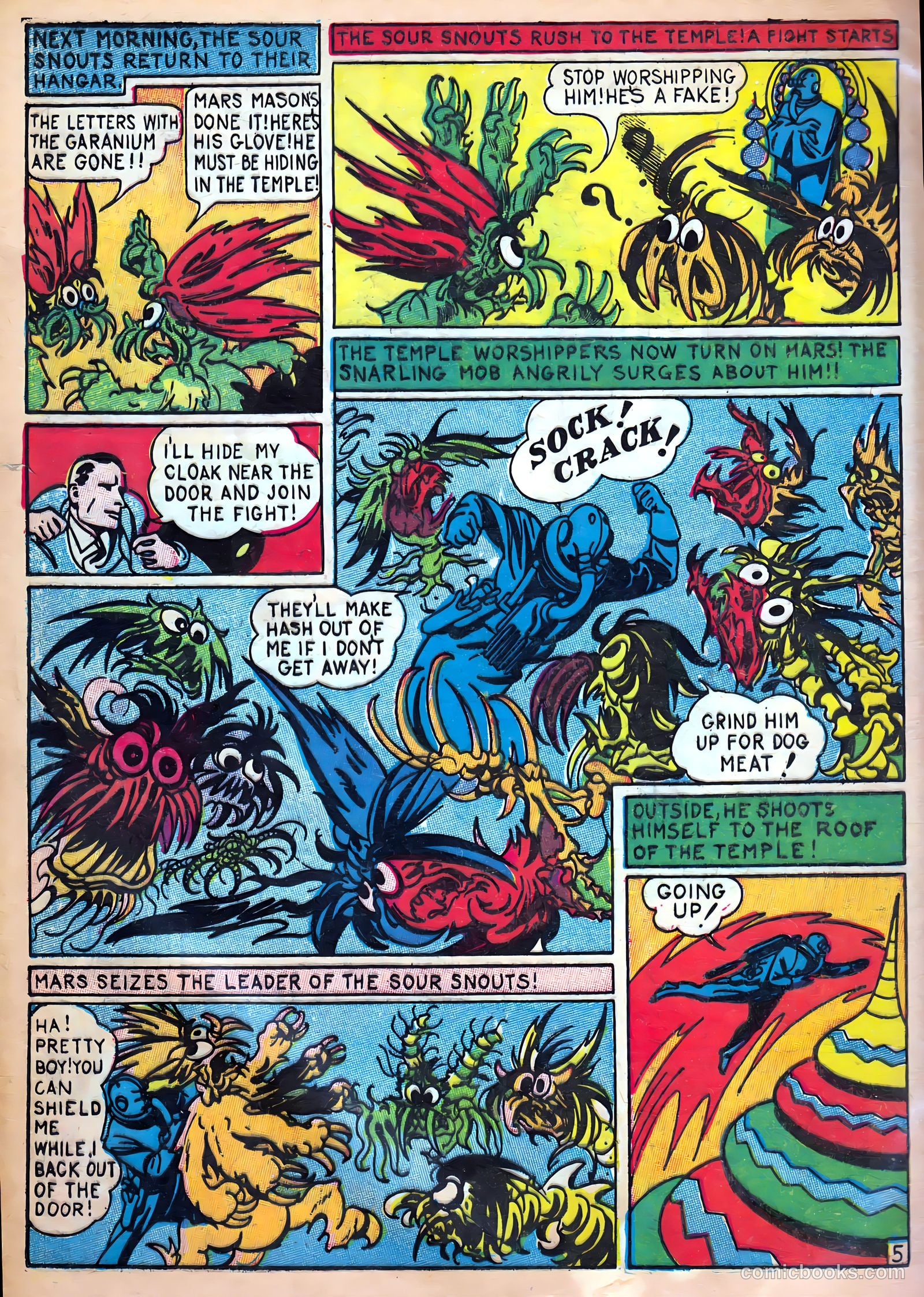 Speed Comics #11 (1940) — page 36 of 68