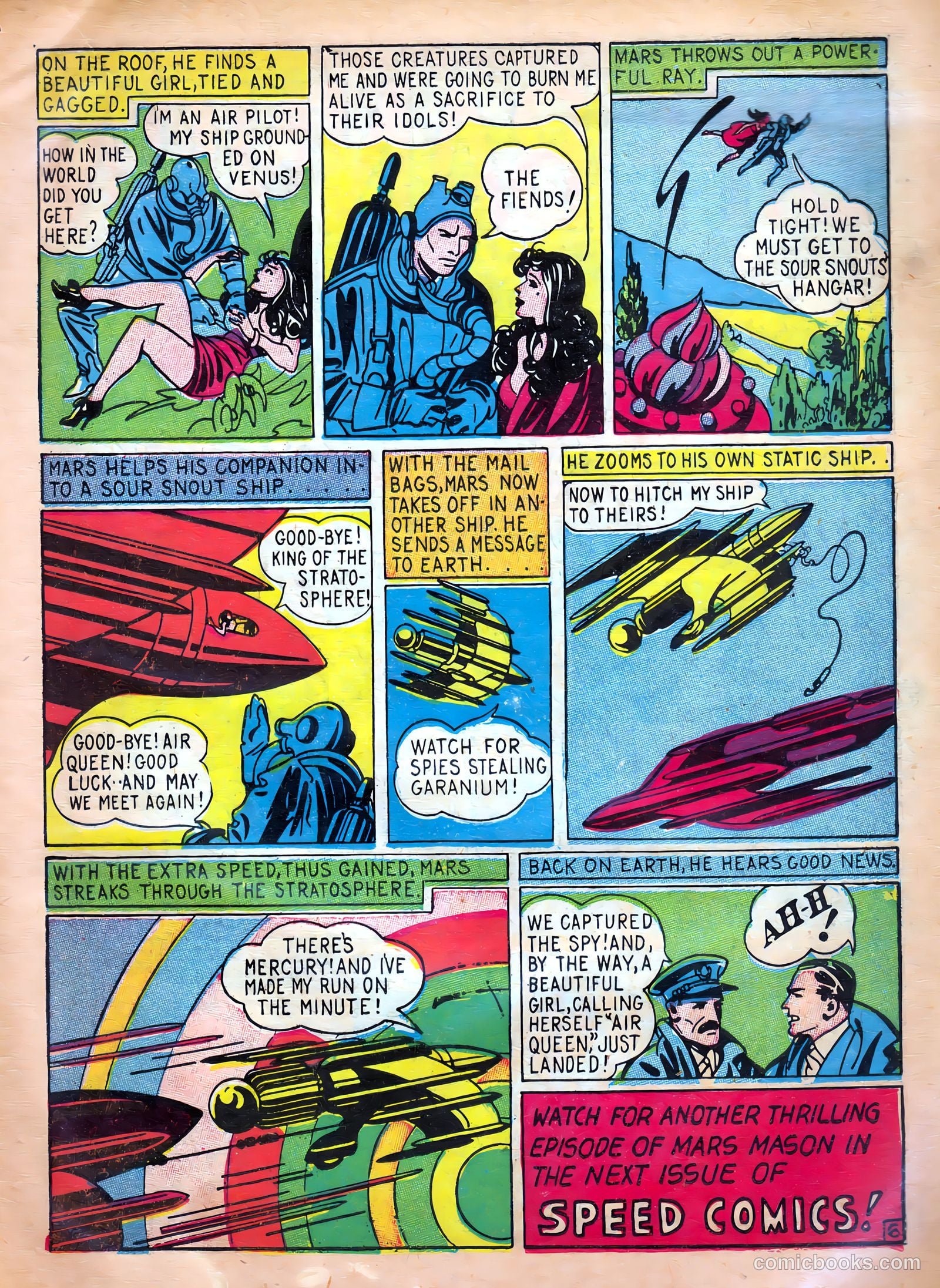 Speed Comics #11 (1940) — page 37 of 68